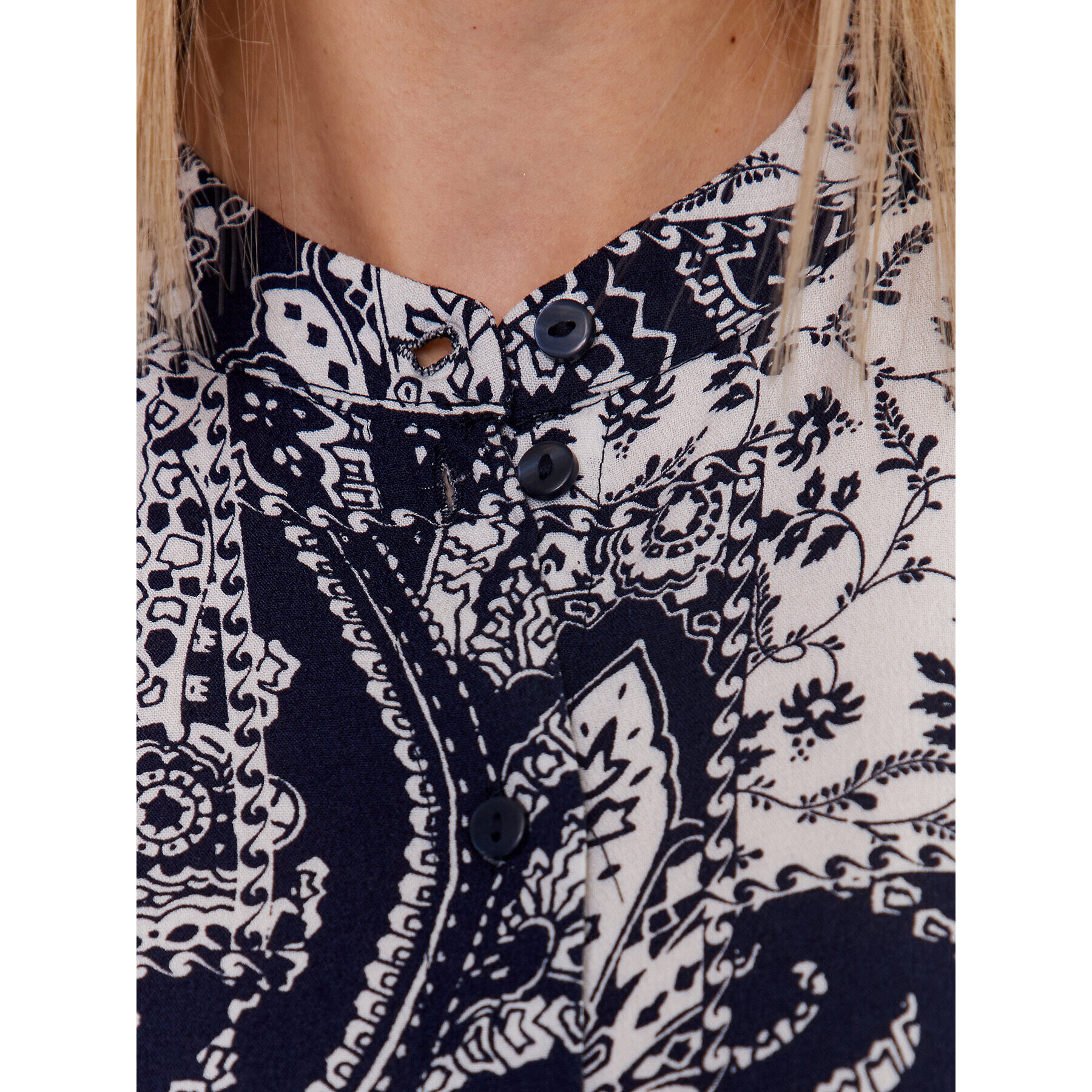 Vero Moda Рокля тип риза Ebba 10288020 Тъмносин Regular Fit - Pepit.bg