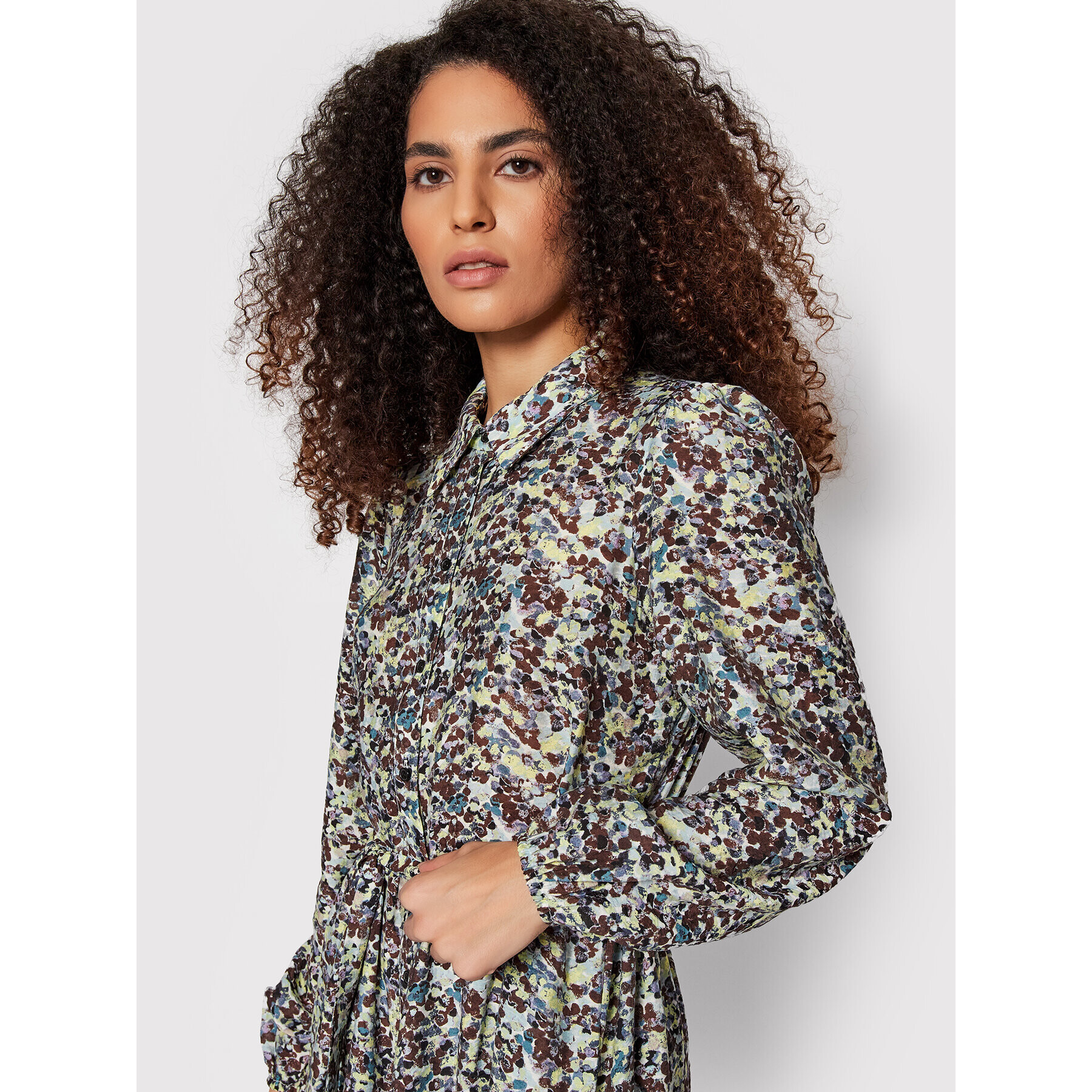 Vero Moda Рокля тип риза Dharma 10264393 Цветен Regular Fit - Pepit.bg