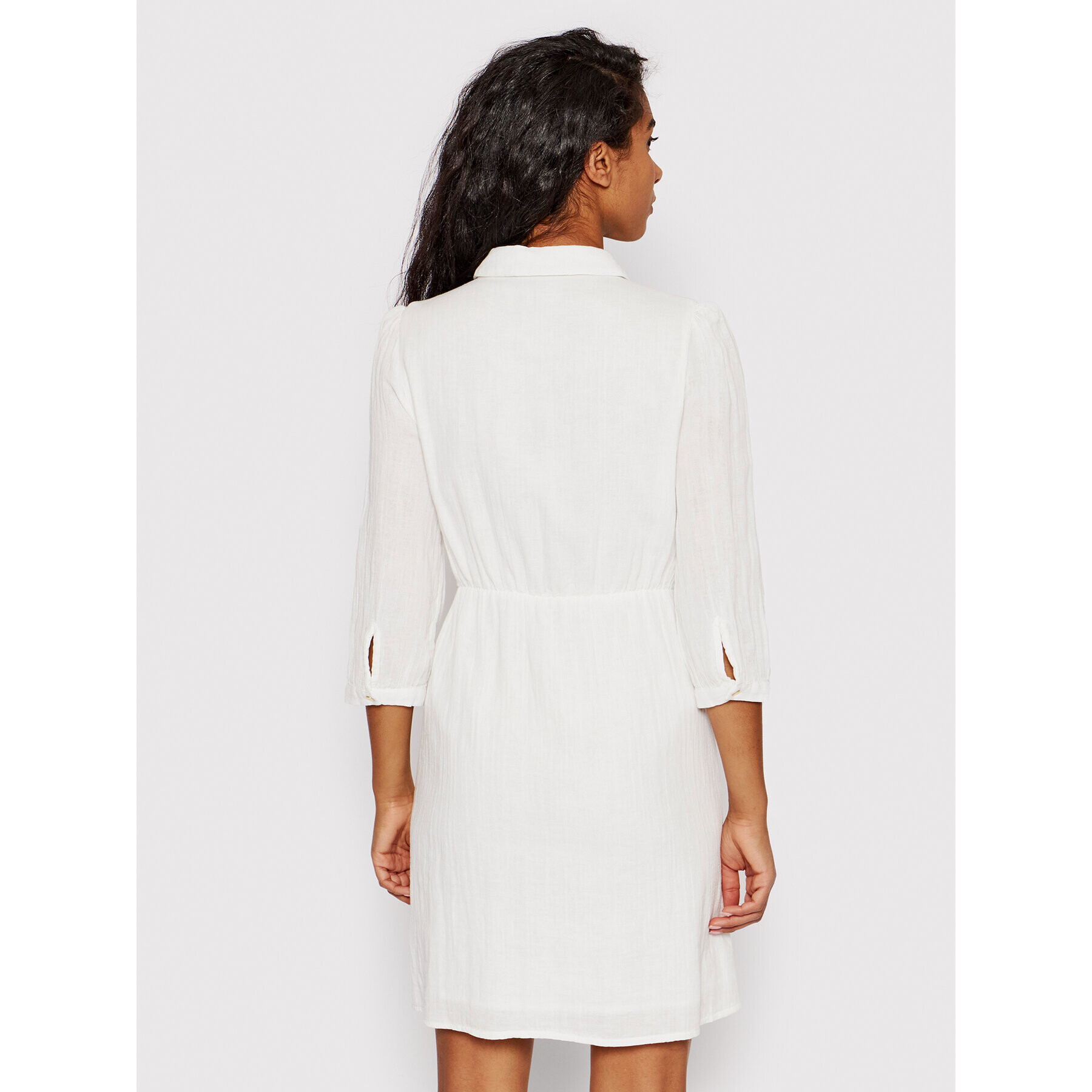 Vero Moda Рокля тип риза Prilla 10265202 Бял Regular Fit - Pepit.bg