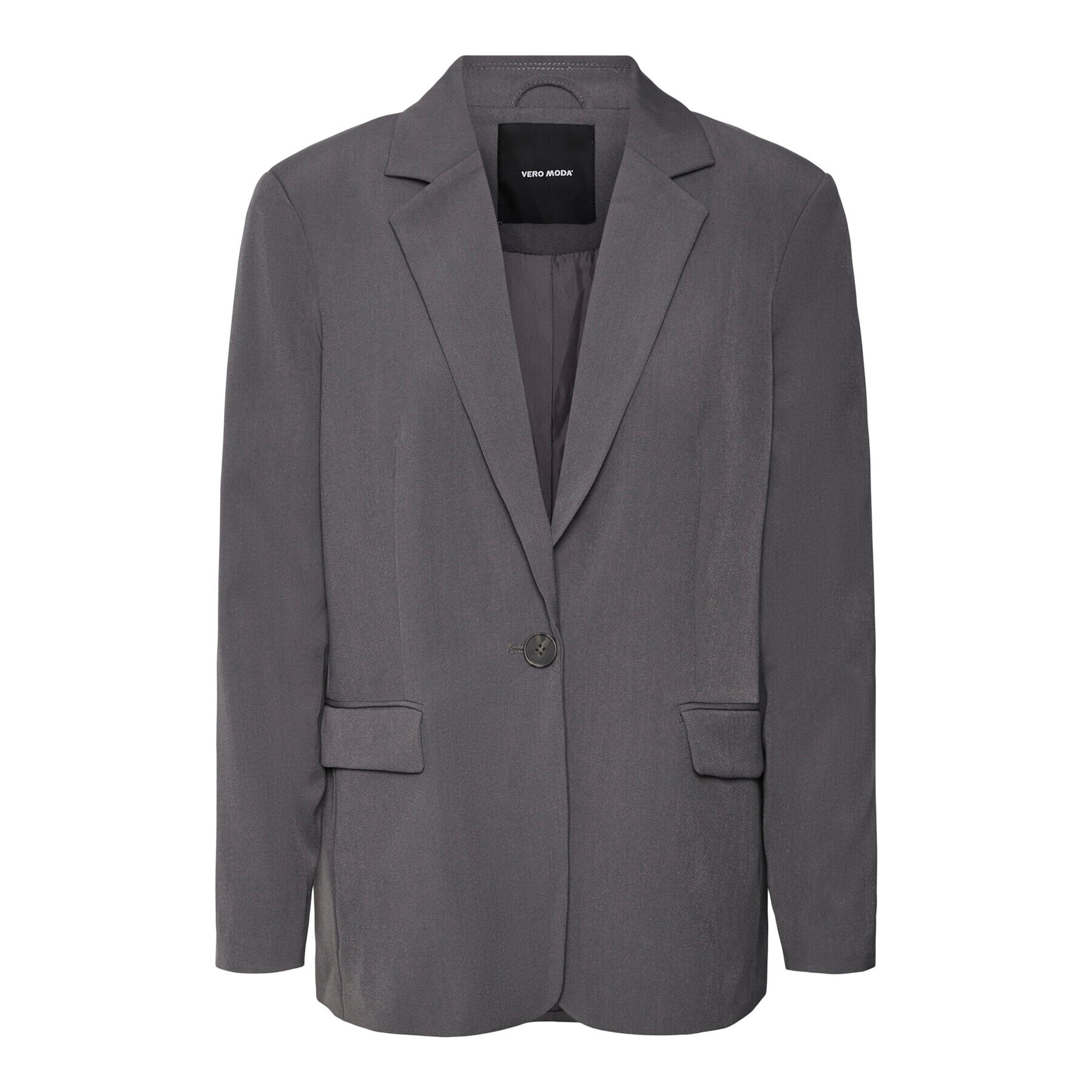 Vero Moda Сако 10282655 Сив Loose Fit - Pepit.bg