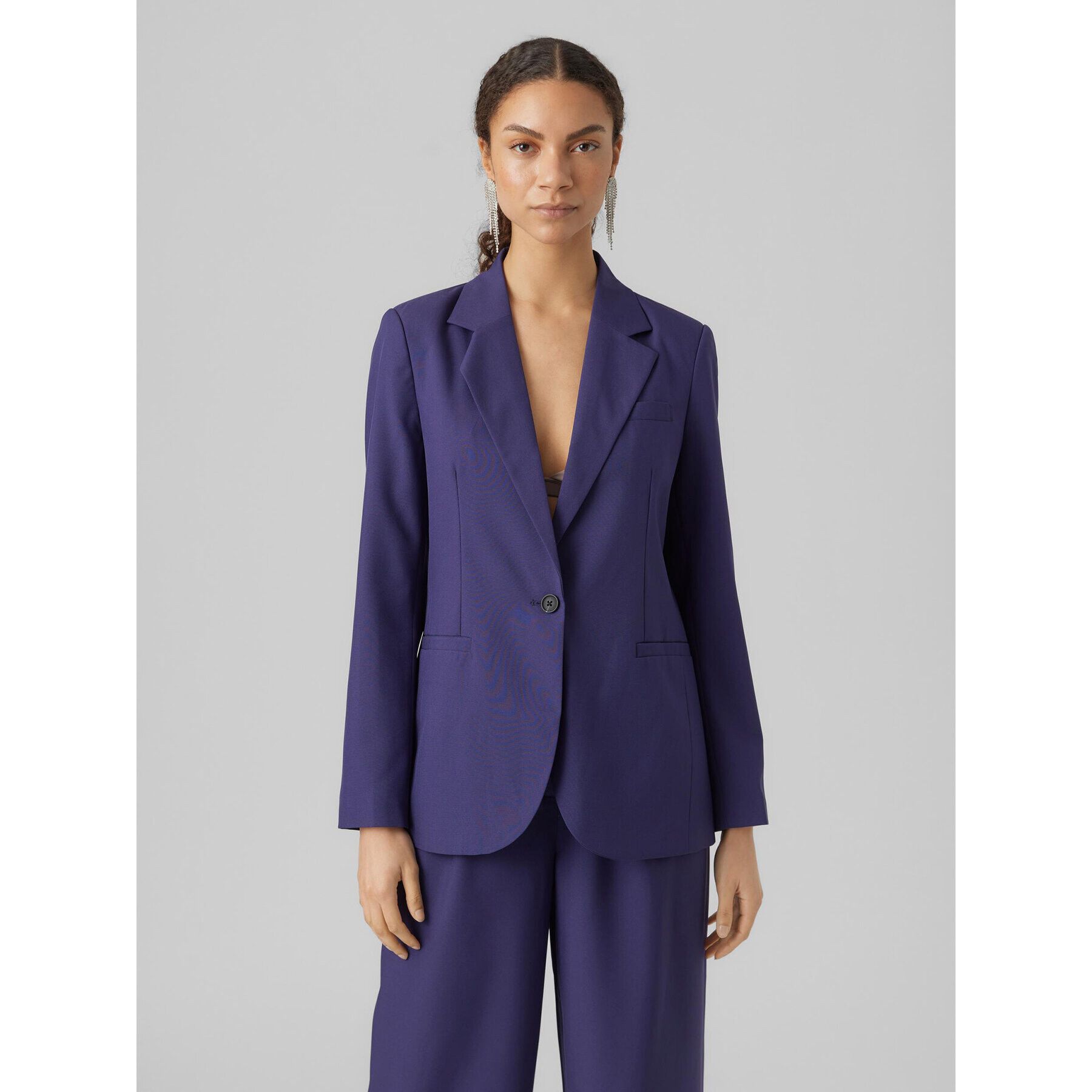 Vero Moda Сако 10293206 Тъмносин Loose Fit - Pepit.bg