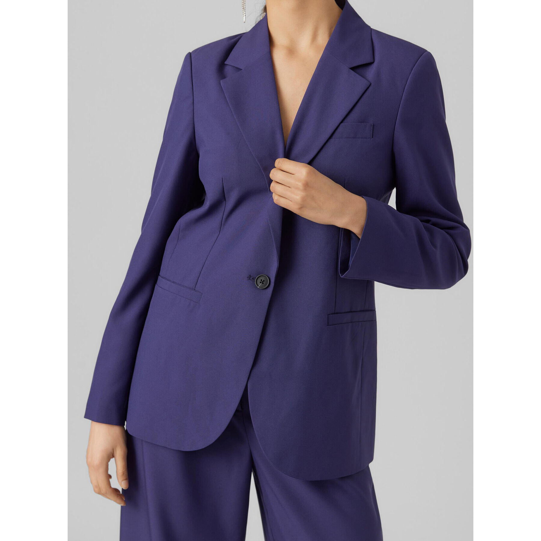 Vero Moda Сако 10293206 Тъмносин Loose Fit - Pepit.bg