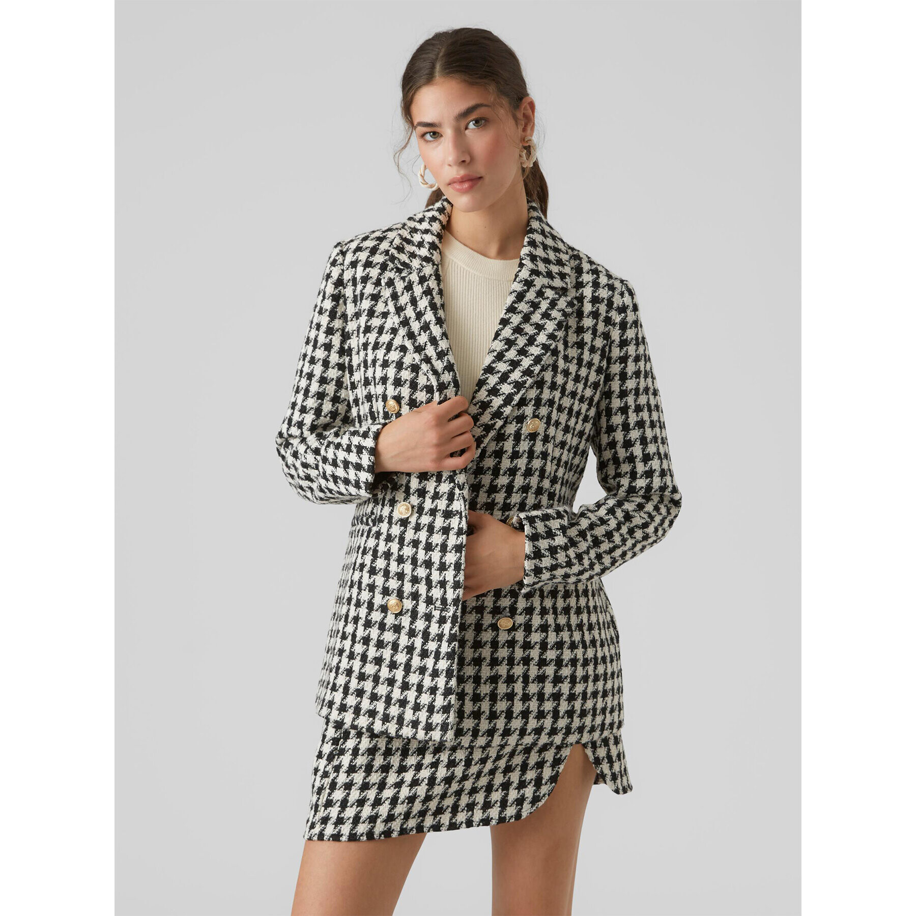 Vero Moda Сако 10297492 Черен Regular Fit - Pepit.bg