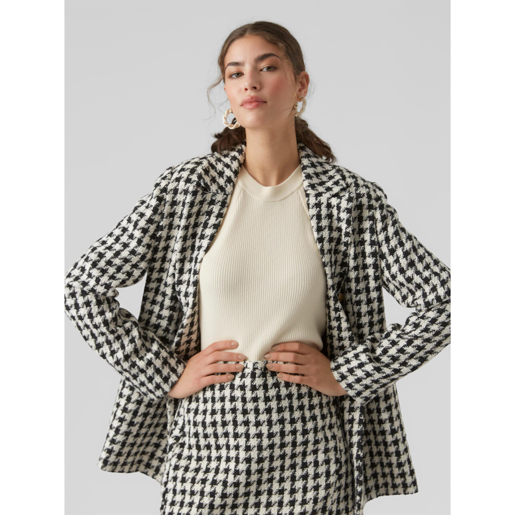 Vero Moda Сако 10297492 Черен Regular Fit - Pepit.bg
