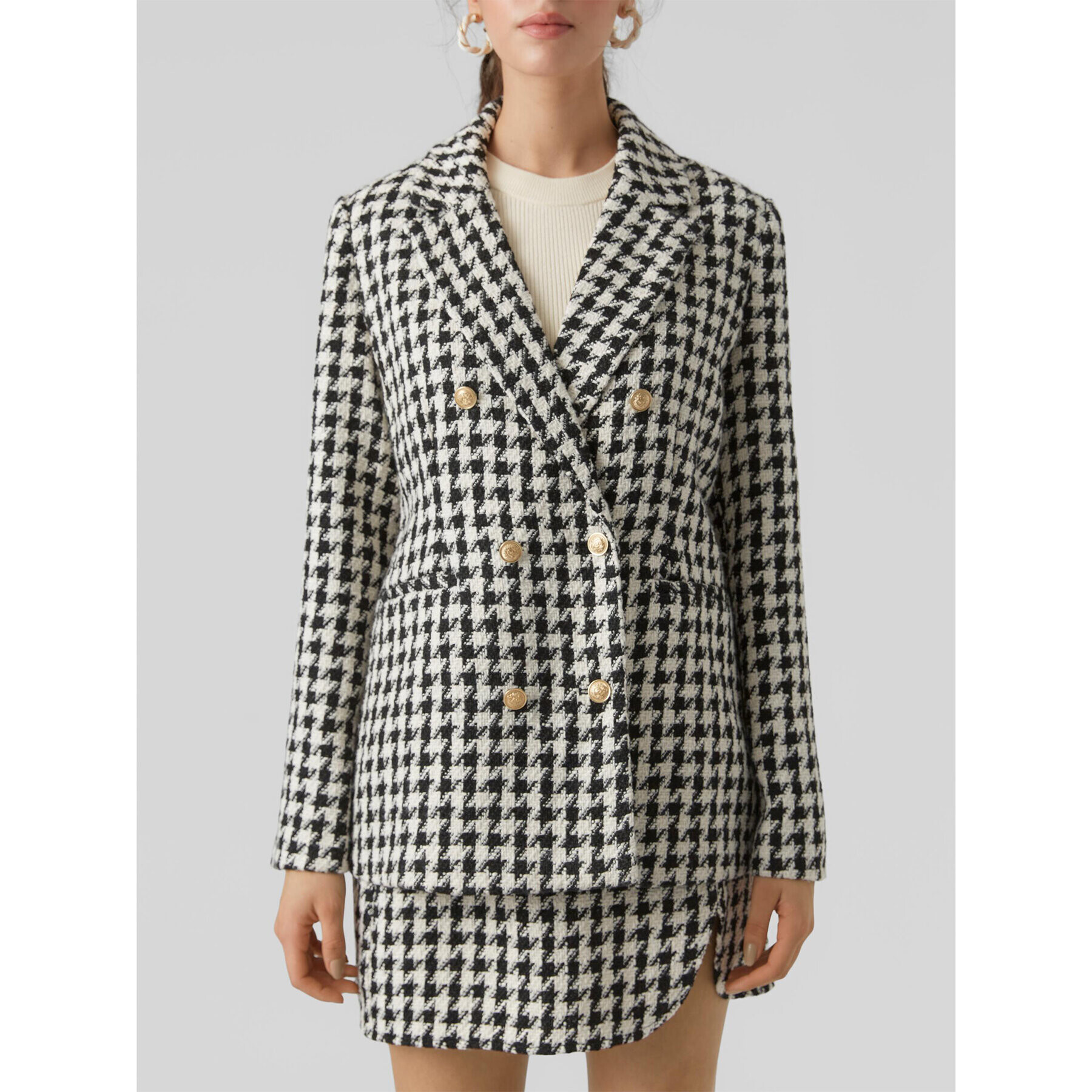 Vero Moda Сако 10297492 Черен Regular Fit - Pepit.bg