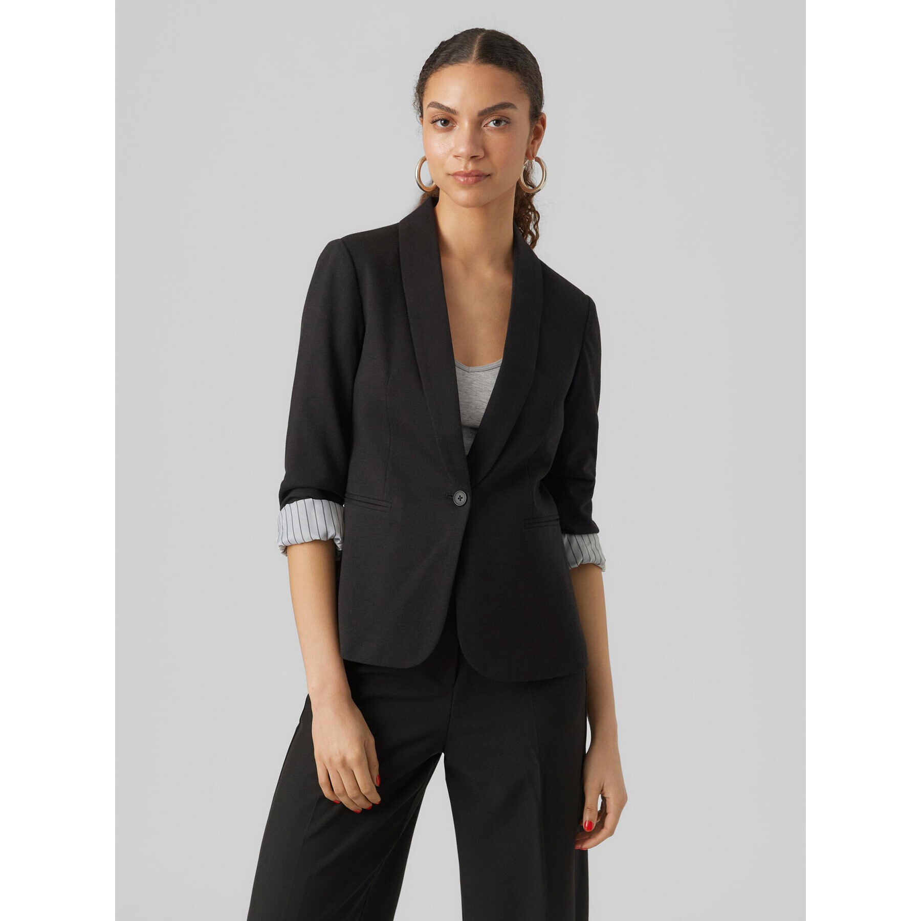 Vero Moda Сако Harukimo 10291043 Черен Regular Fit - Pepit.bg