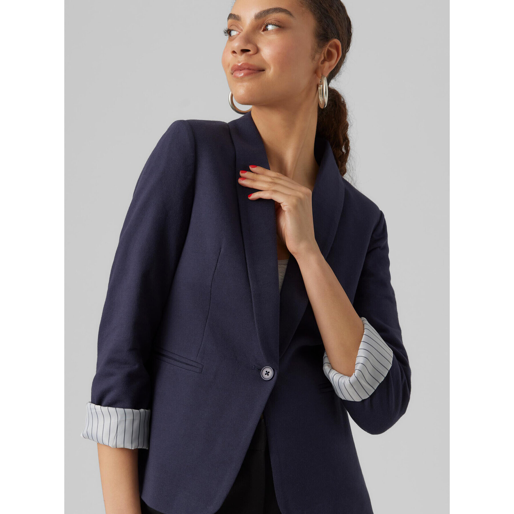 Vero Moda Сако Harukimo 10291043 Тъмносин Regular Fit - Pepit.bg