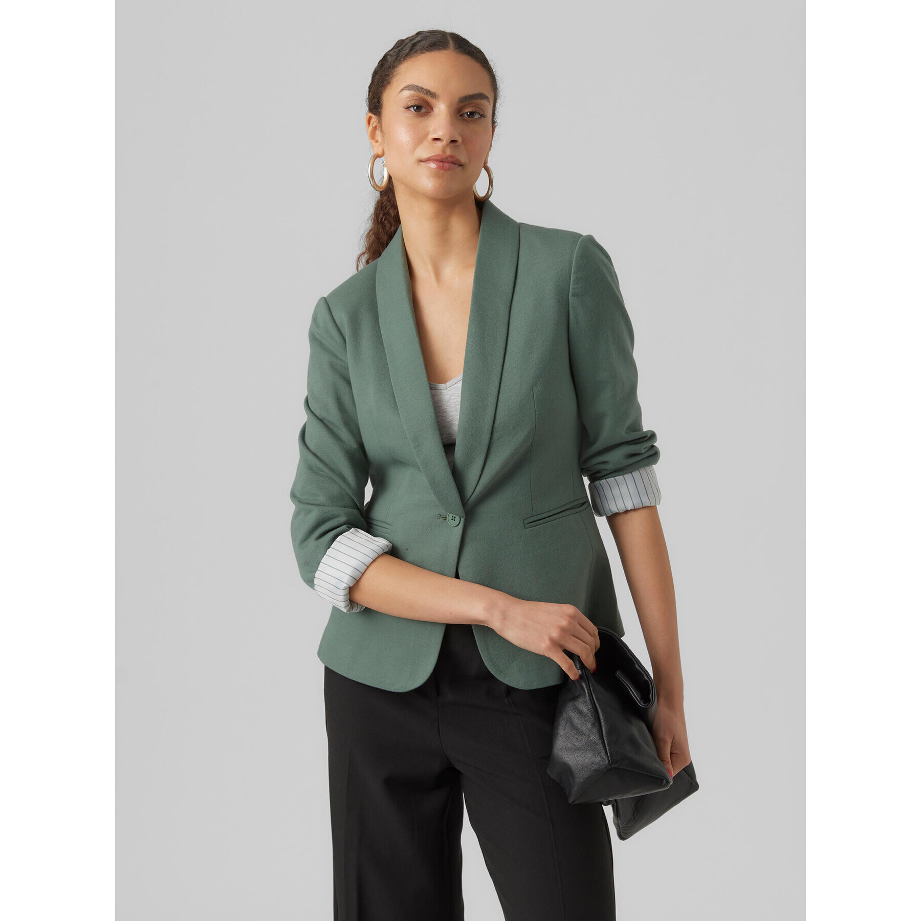 Vero Moda Сако Harukimo 10291043 Зелен Regular Fit - Pepit.bg
