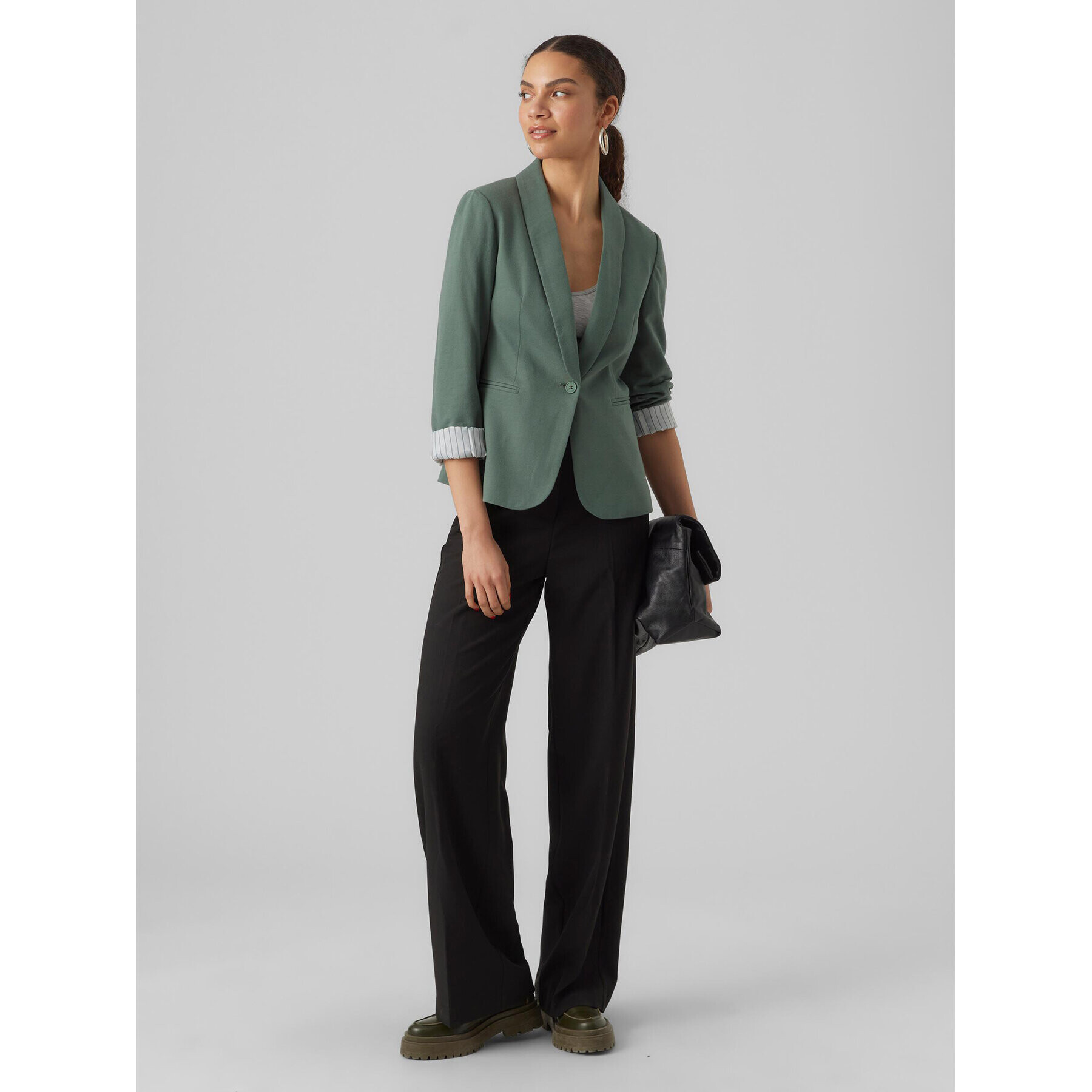 Vero Moda Сако Harukimo 10291043 Зелен Regular Fit - Pepit.bg
