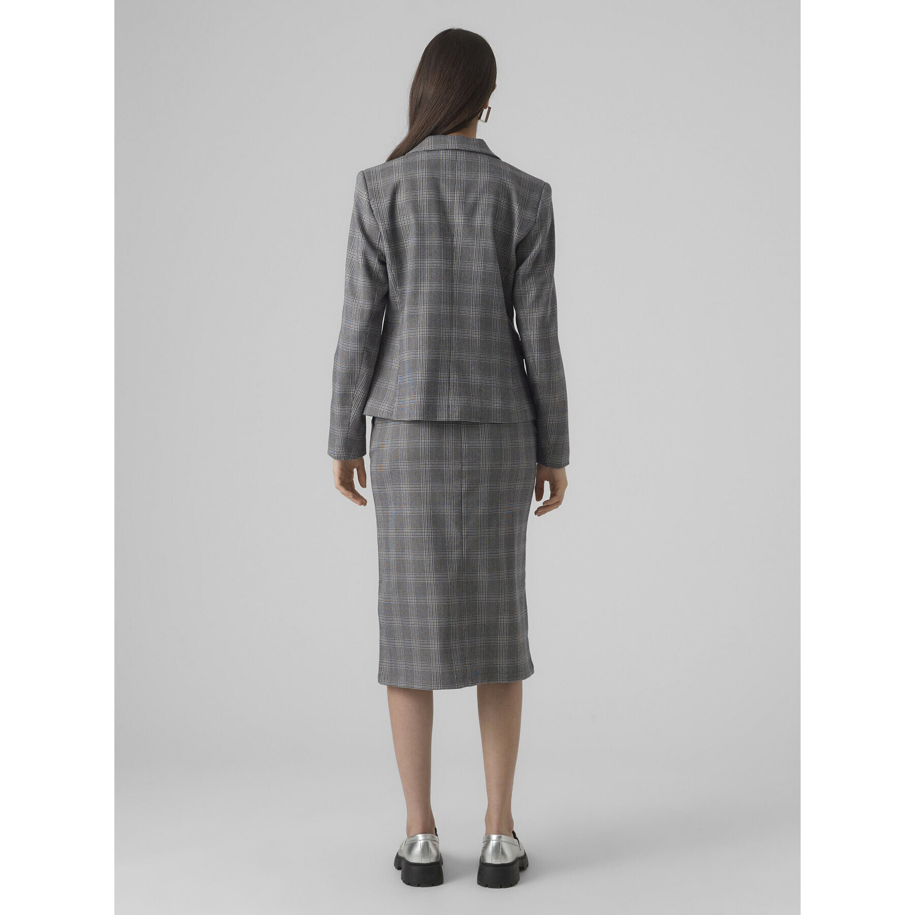 Vero Moda Сако Malin 10299895 Сив Slim Fit - Pepit.bg