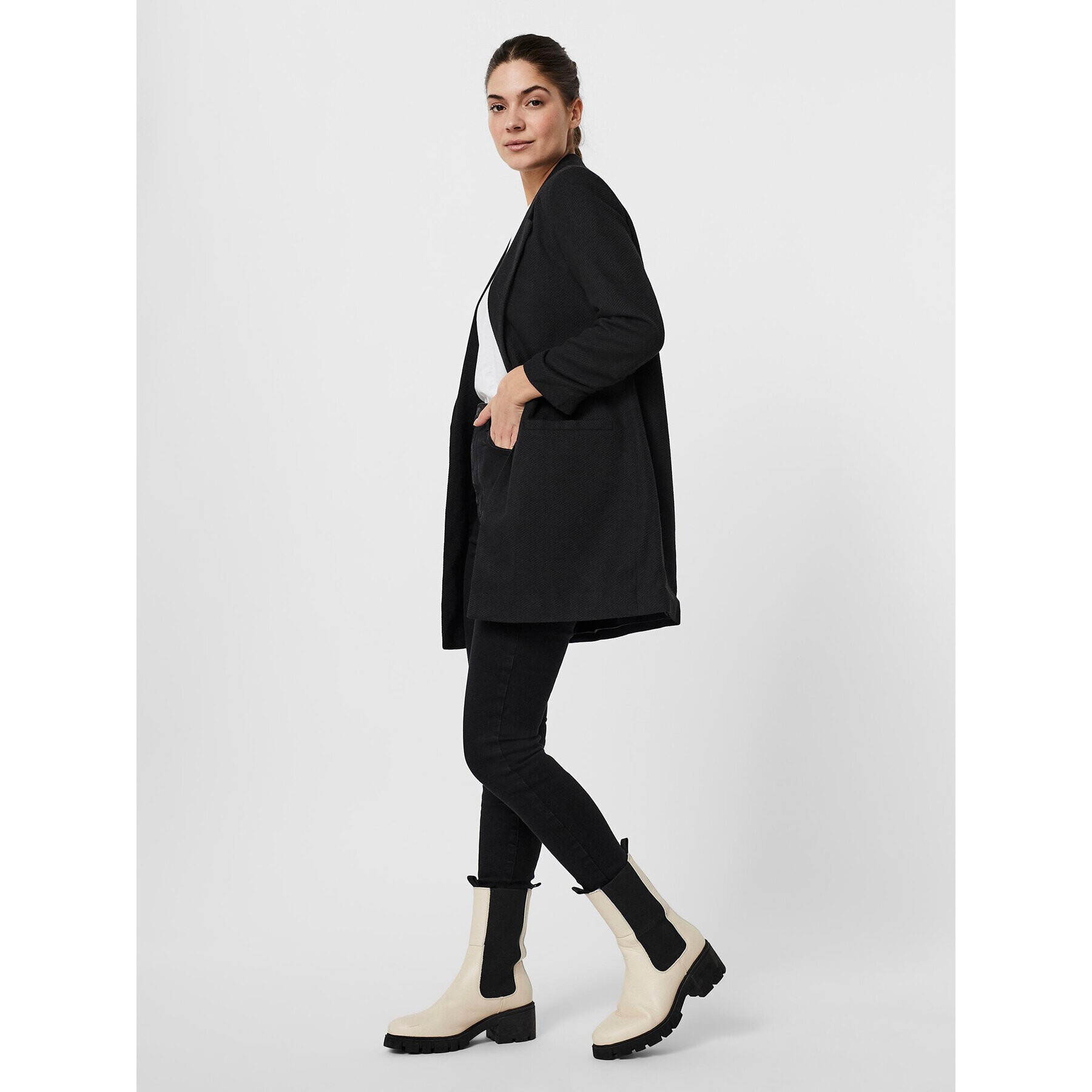Vero Moda Сако Rica 10238828 Черен Regular Fit - Pepit.bg