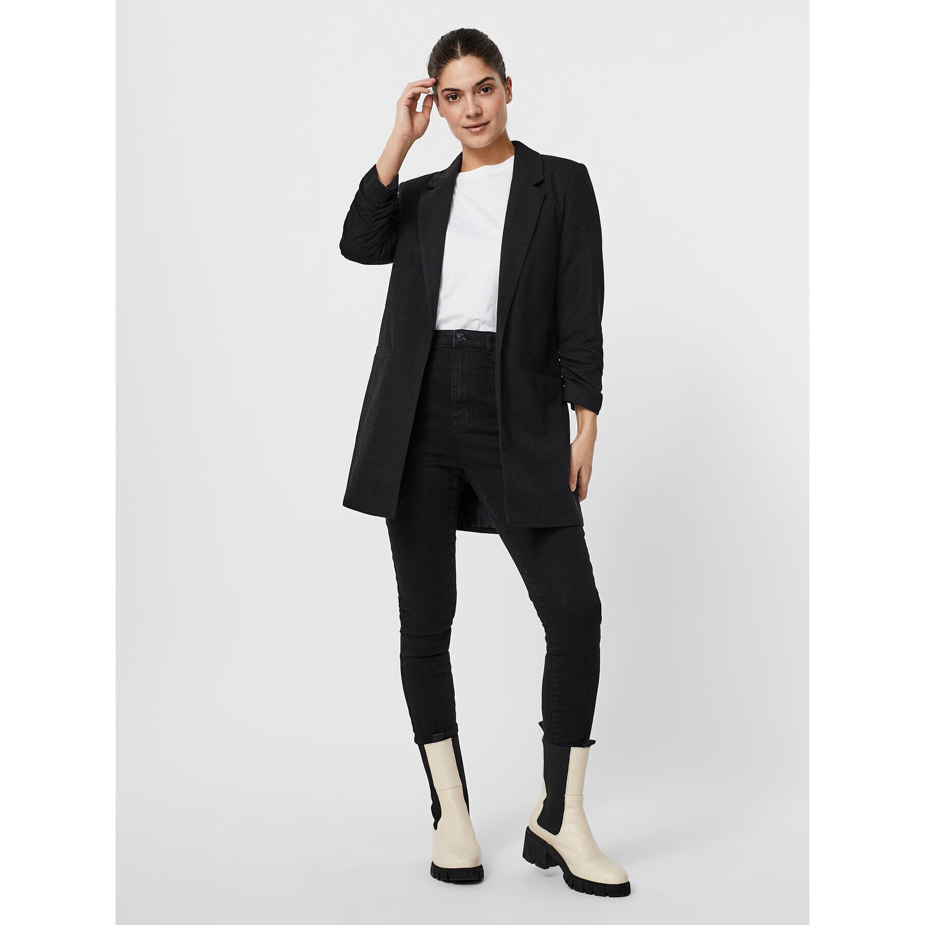 Vero Moda Сако Rica 10238828 Черен Regular Fit - Pepit.bg