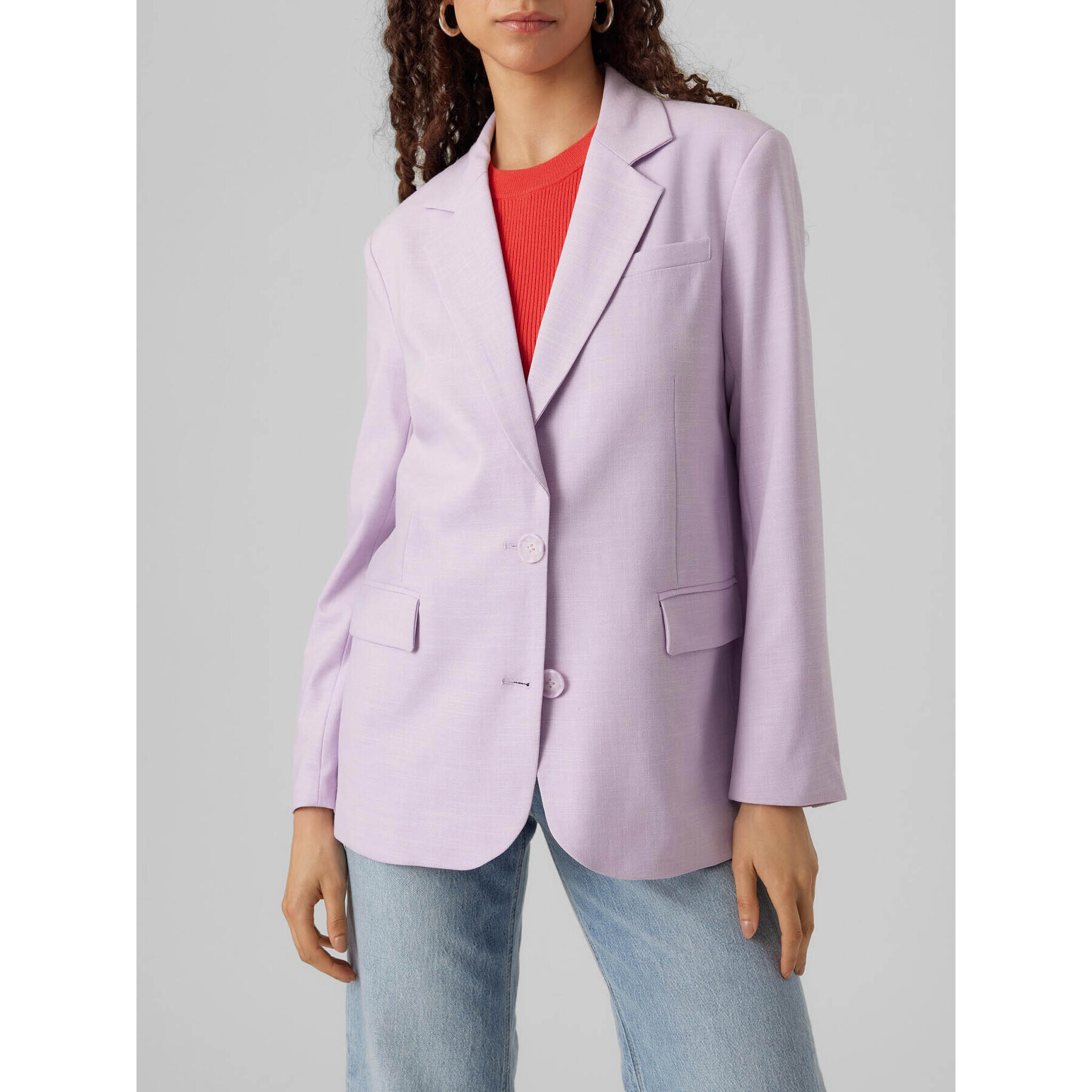 Vero Moda Сако Thuytroian 10289110 Виолетов Regular Fit - Pepit.bg