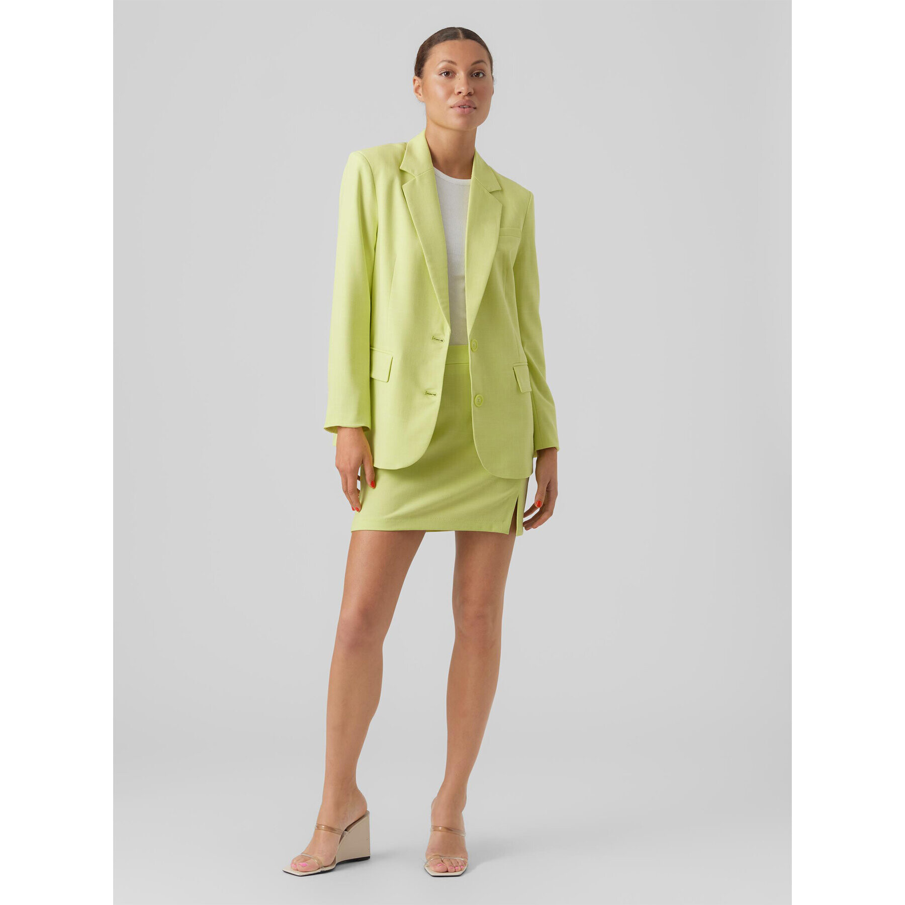 Vero Moda Сако Thuytroian 10289110 Жълт Regular Fit - Pepit.bg