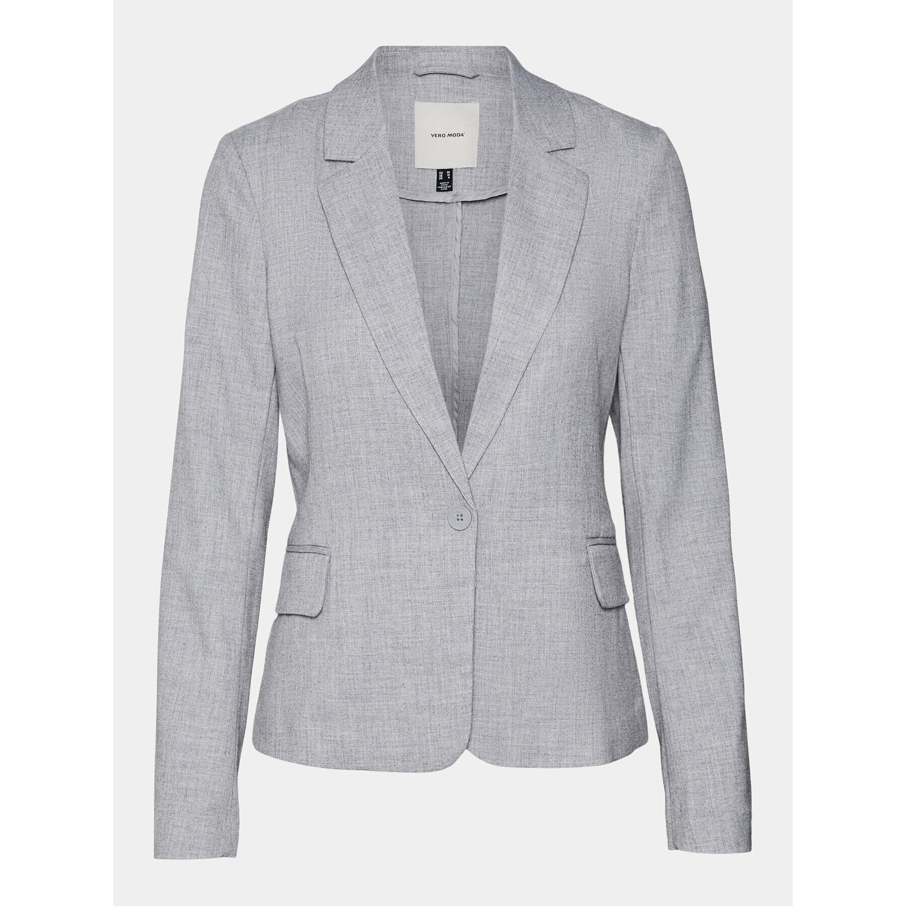Vero Moda Сако Yolanda 10301257 Сив Slim Fit - Pepit.bg