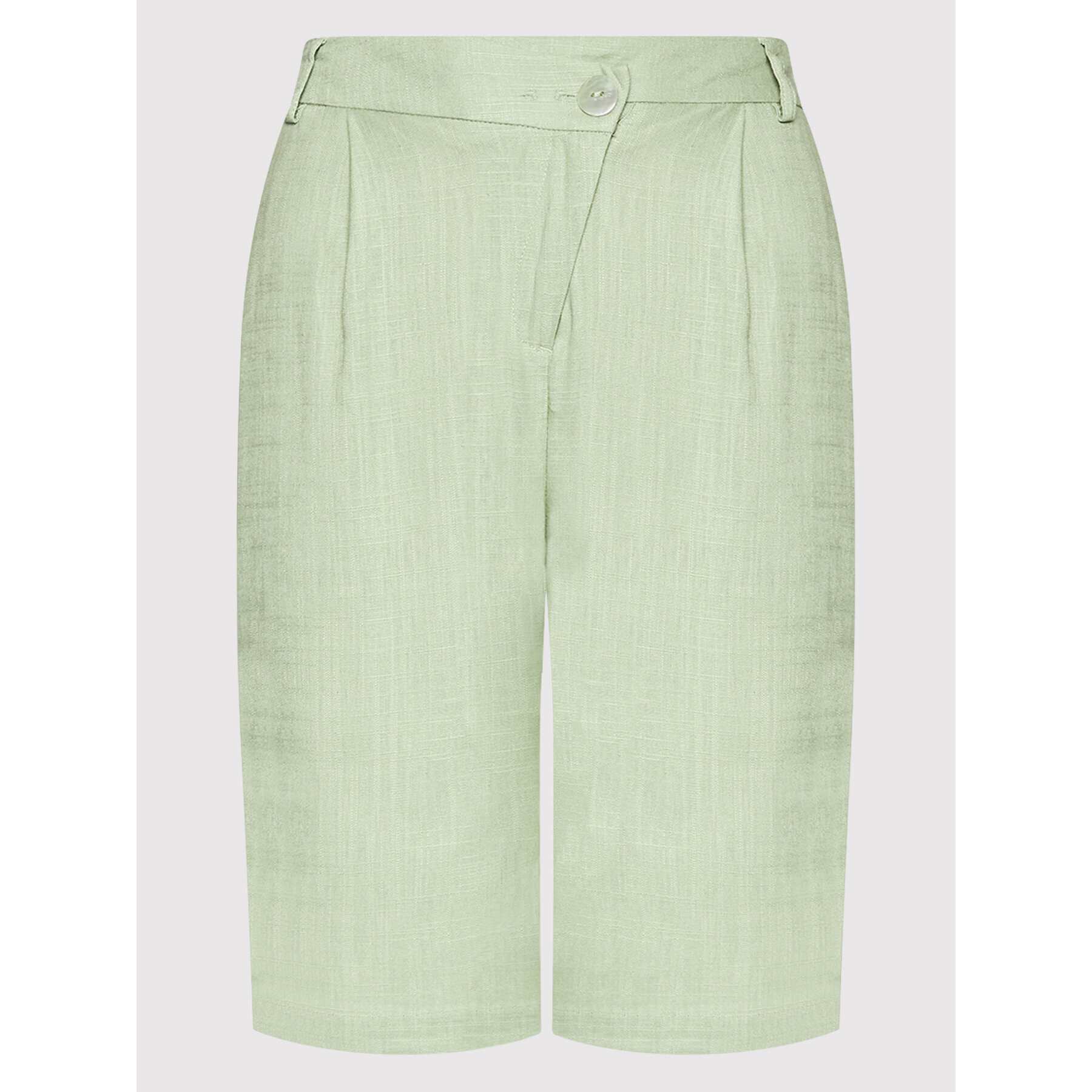 Vero Moda Шорти от плат Josie 10260287 Зелен Regular Fit - Pepit.bg