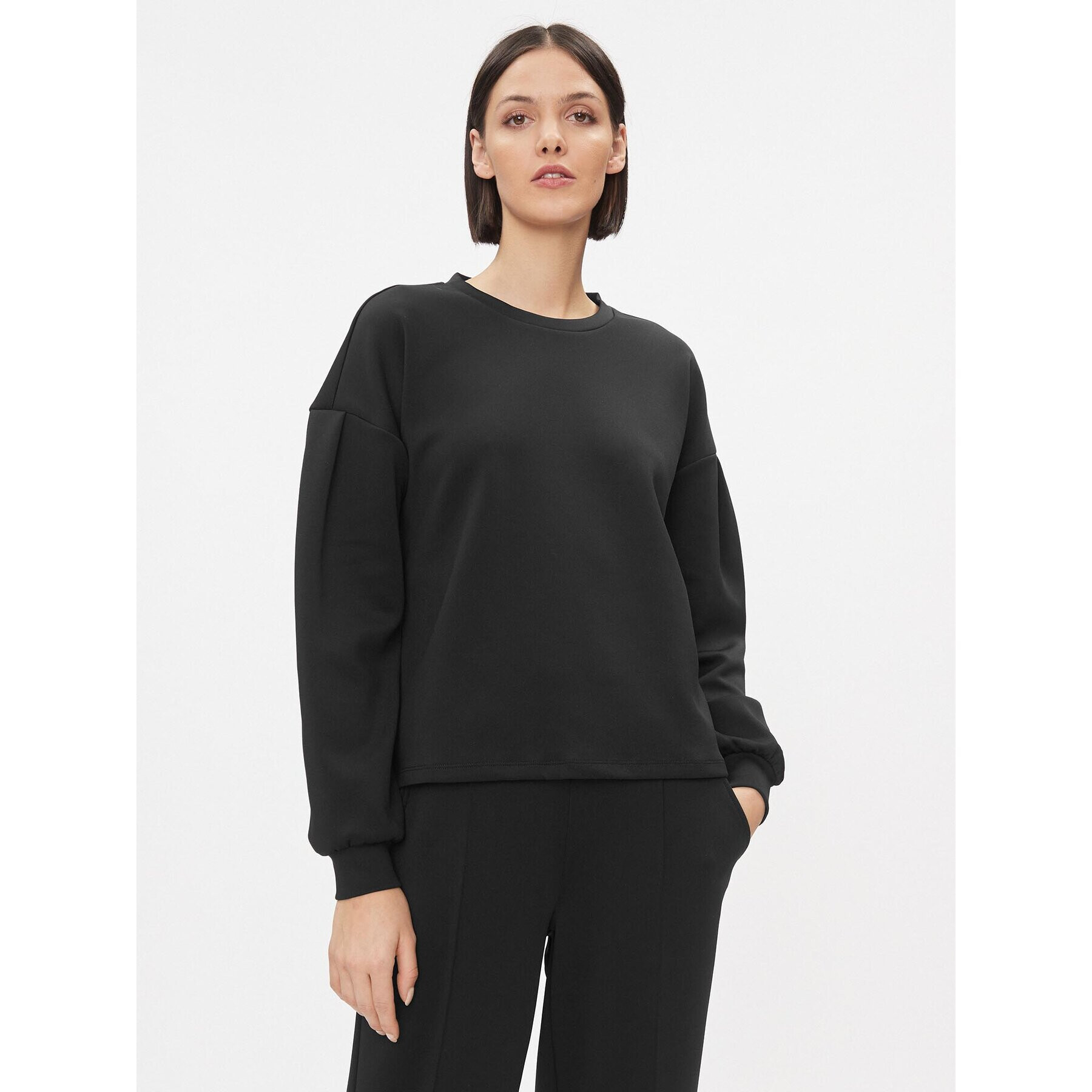 Vero Moda Суитшърт 10299268 Черен Regular Fit - Pepit.bg