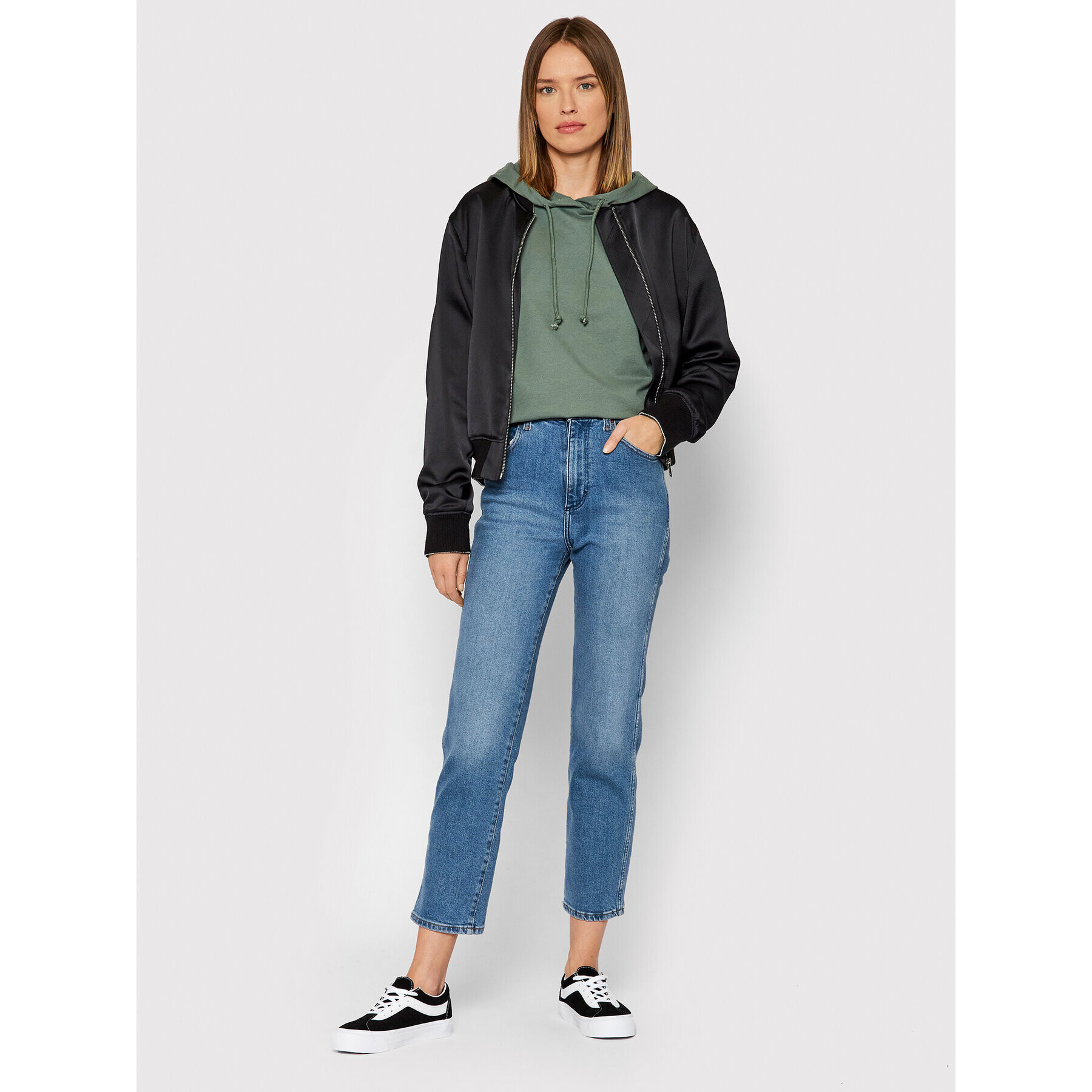 Vero Moda Суитшърт Octavia 10252959 Зелен Regular Fit - Pepit.bg