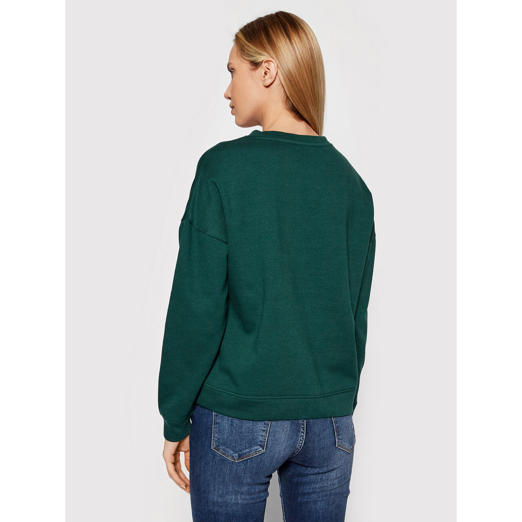 Vero Moda Суитшърт Penguin 10262928 Зелен Regular Fit - Pepit.bg