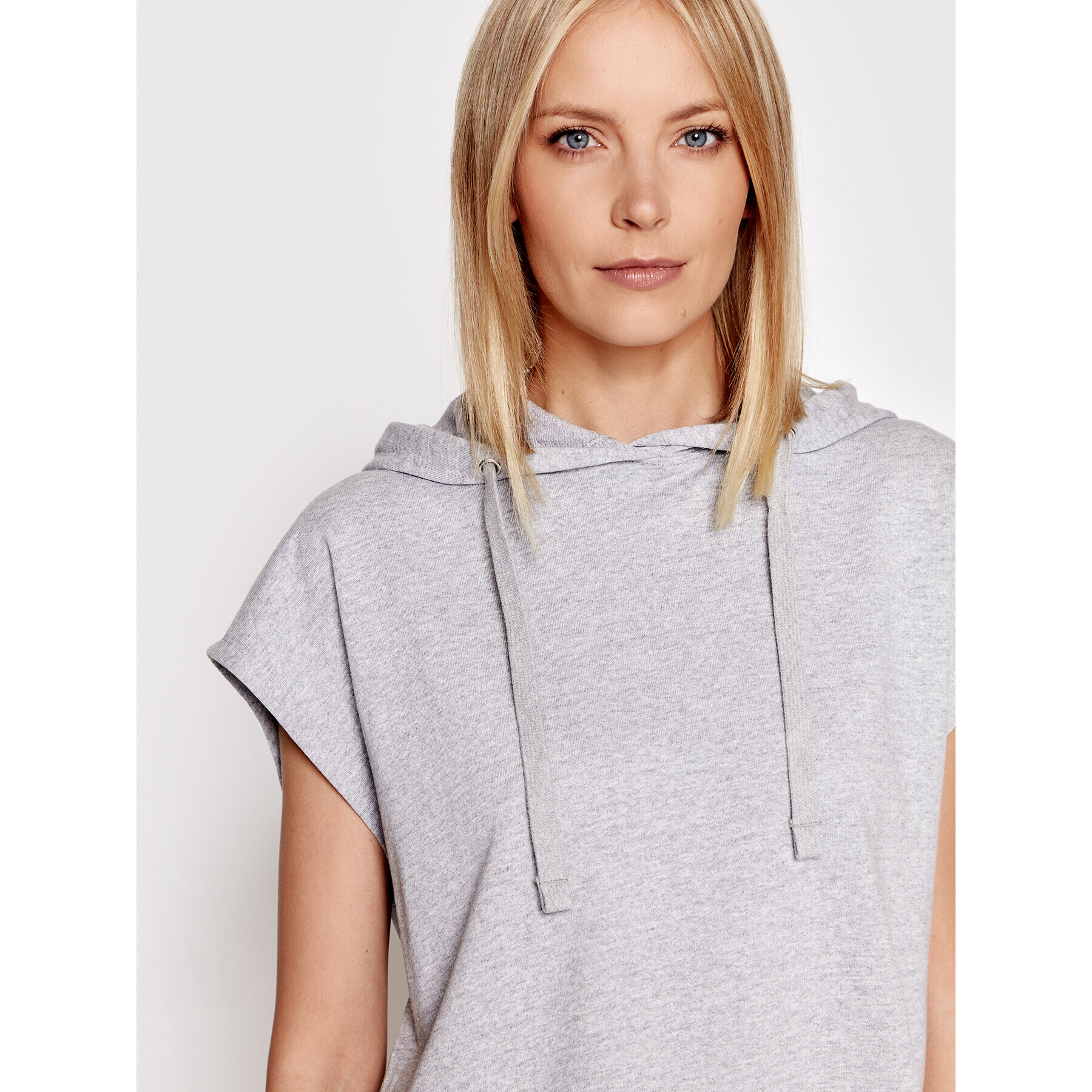 Vero Moda Суитшърт Renew 10264007 Сив Regular Fit - Pepit.bg