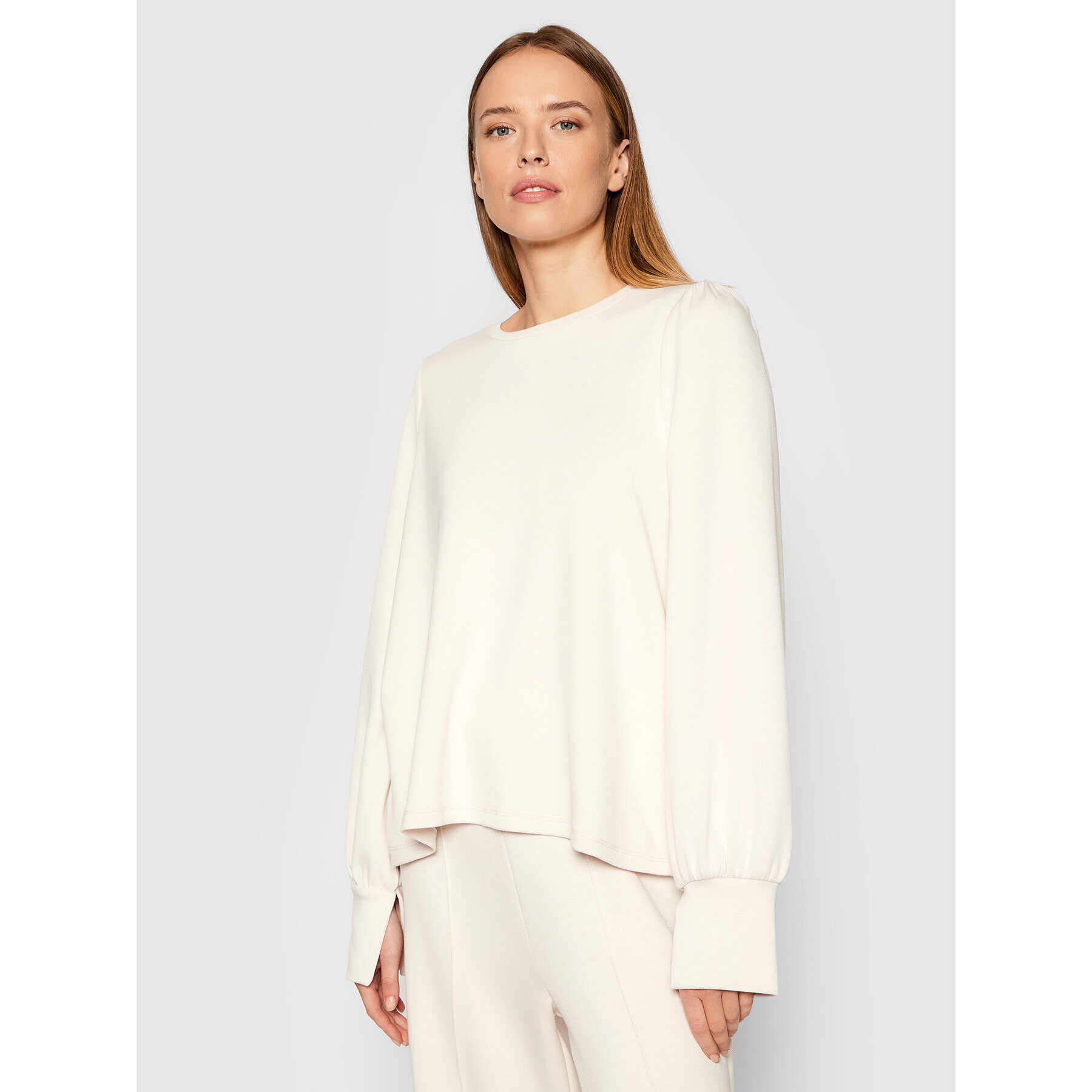 Vero Moda Суитшърт Silky 10257425 Бежов Regular Fit - Pepit.bg