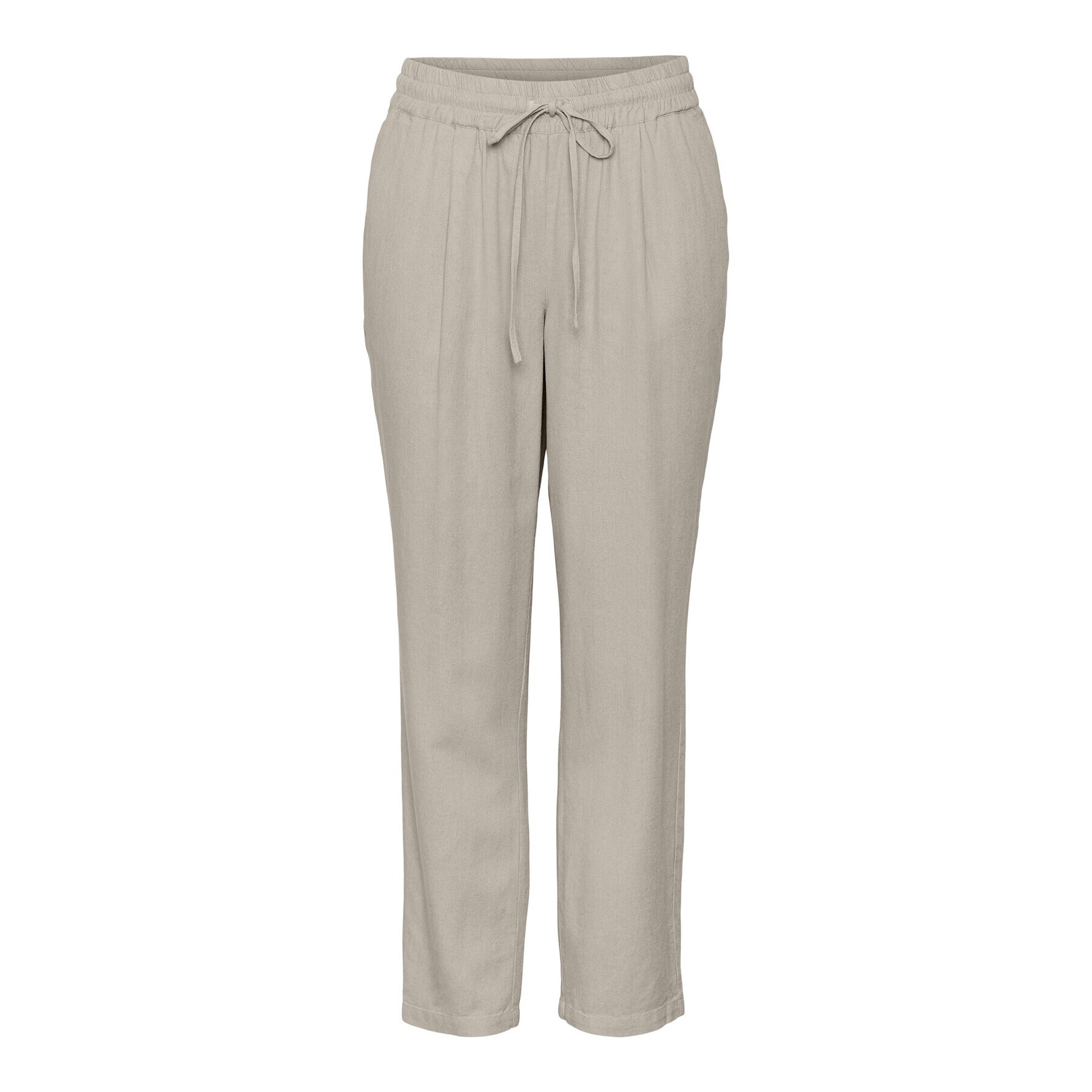 Vero Moda Текстилни панталони Jesmilo 10279691 Сив Regular Fit - Pepit.bg