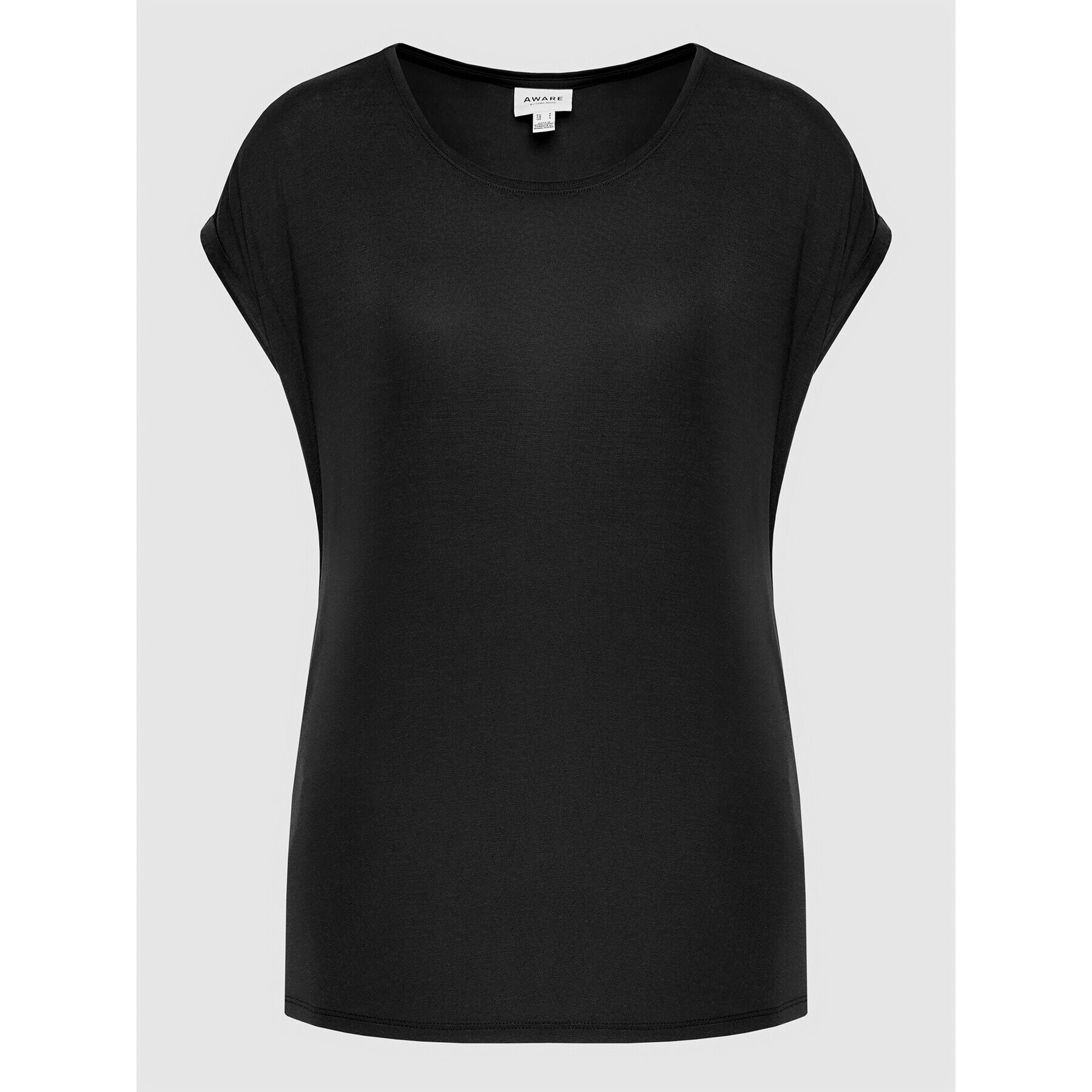 Vero Moda Тишърт Ava 10187159 Черен Relaxed Fit - Pepit.bg