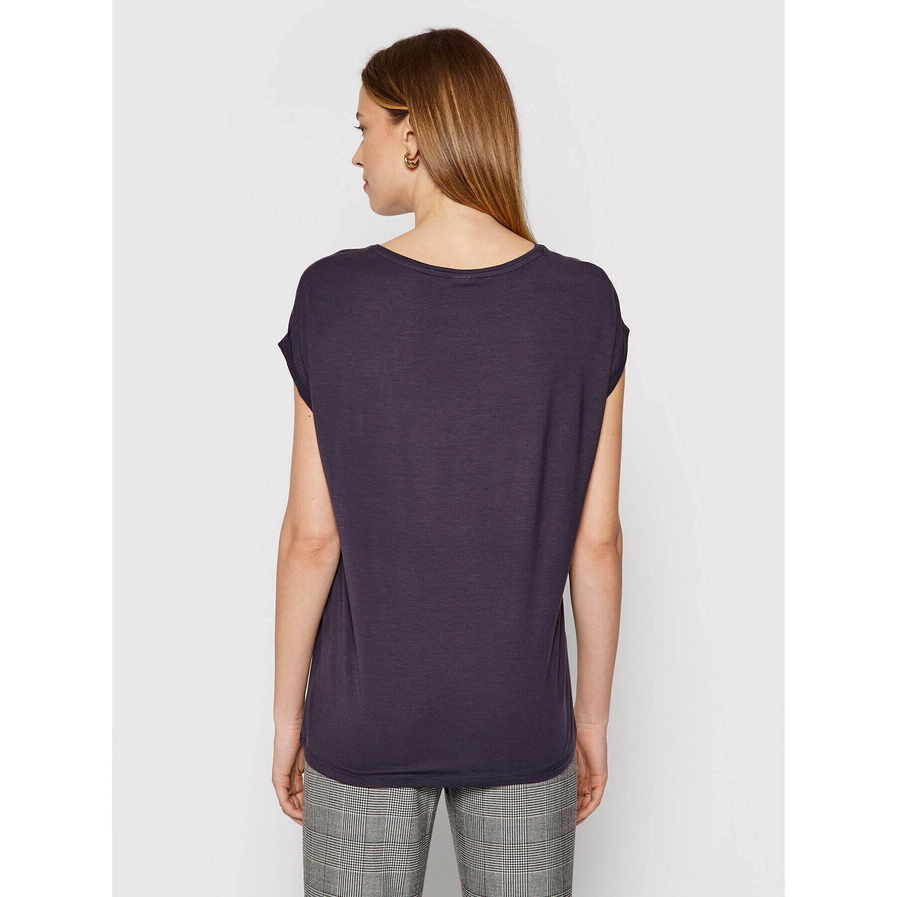 Vero Moda Тишърт Ava 10187159 Тъмносин Relaxed Fit - Pepit.bg