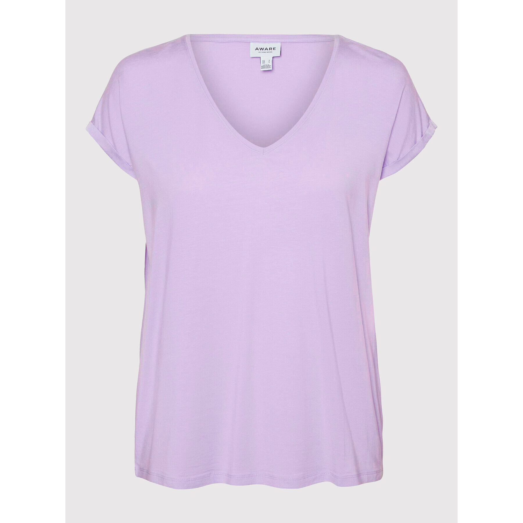 Vero Moda Тишърт Ava 10231343 Виолетов Regular Fit - Pepit.bg