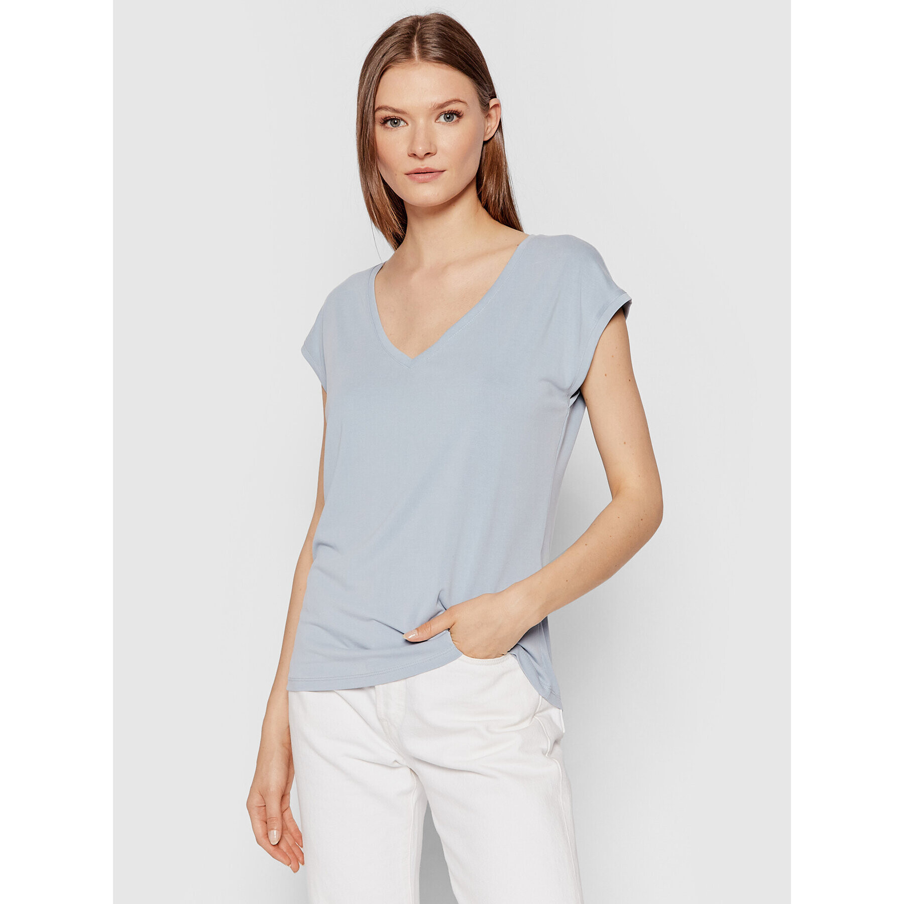 Vero Moda Тишърт Filli 10246928 Син Regular Fit - Pepit.bg