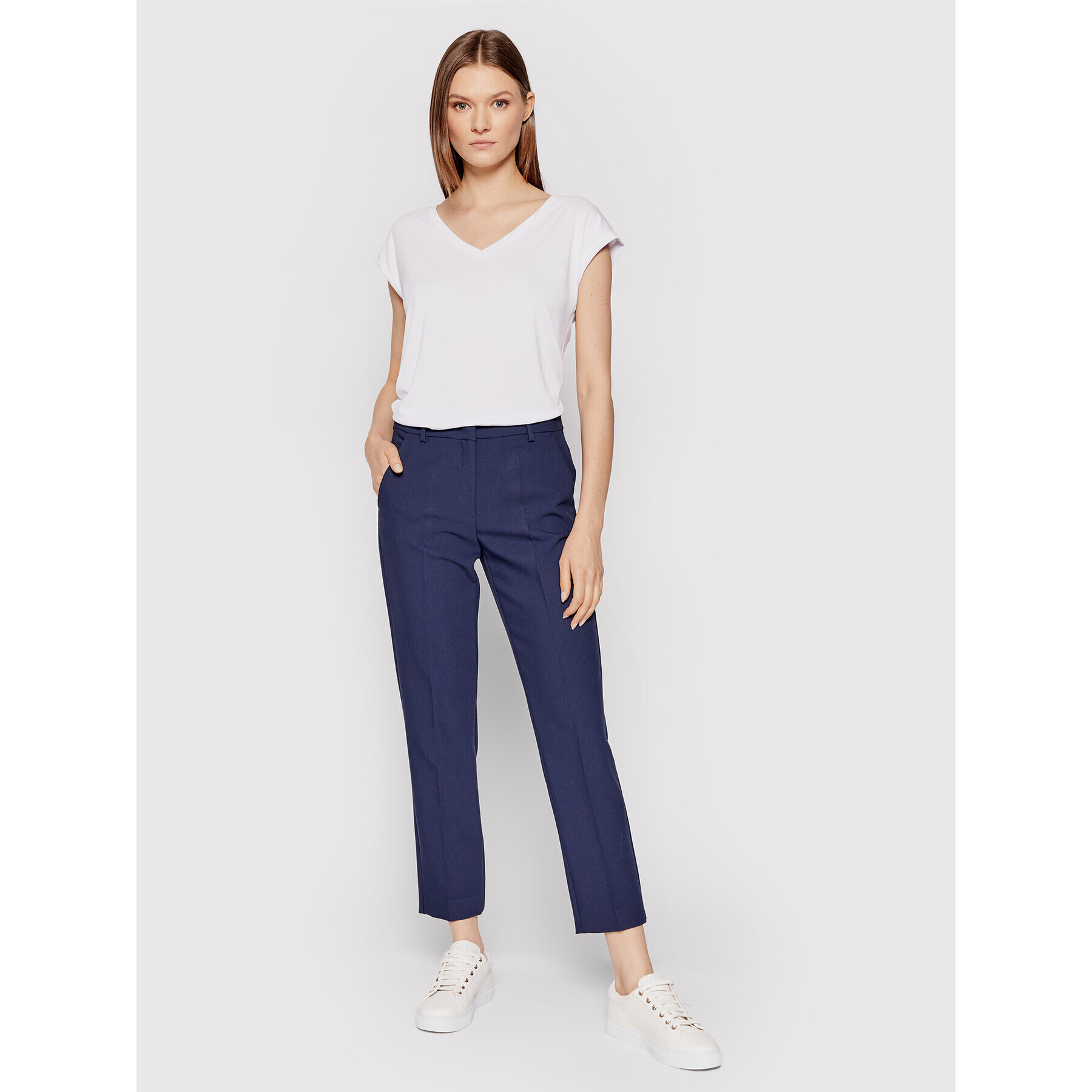Vero Moda Тишърт Filli 10247666 Бял Regular Fit - Pepit.bg