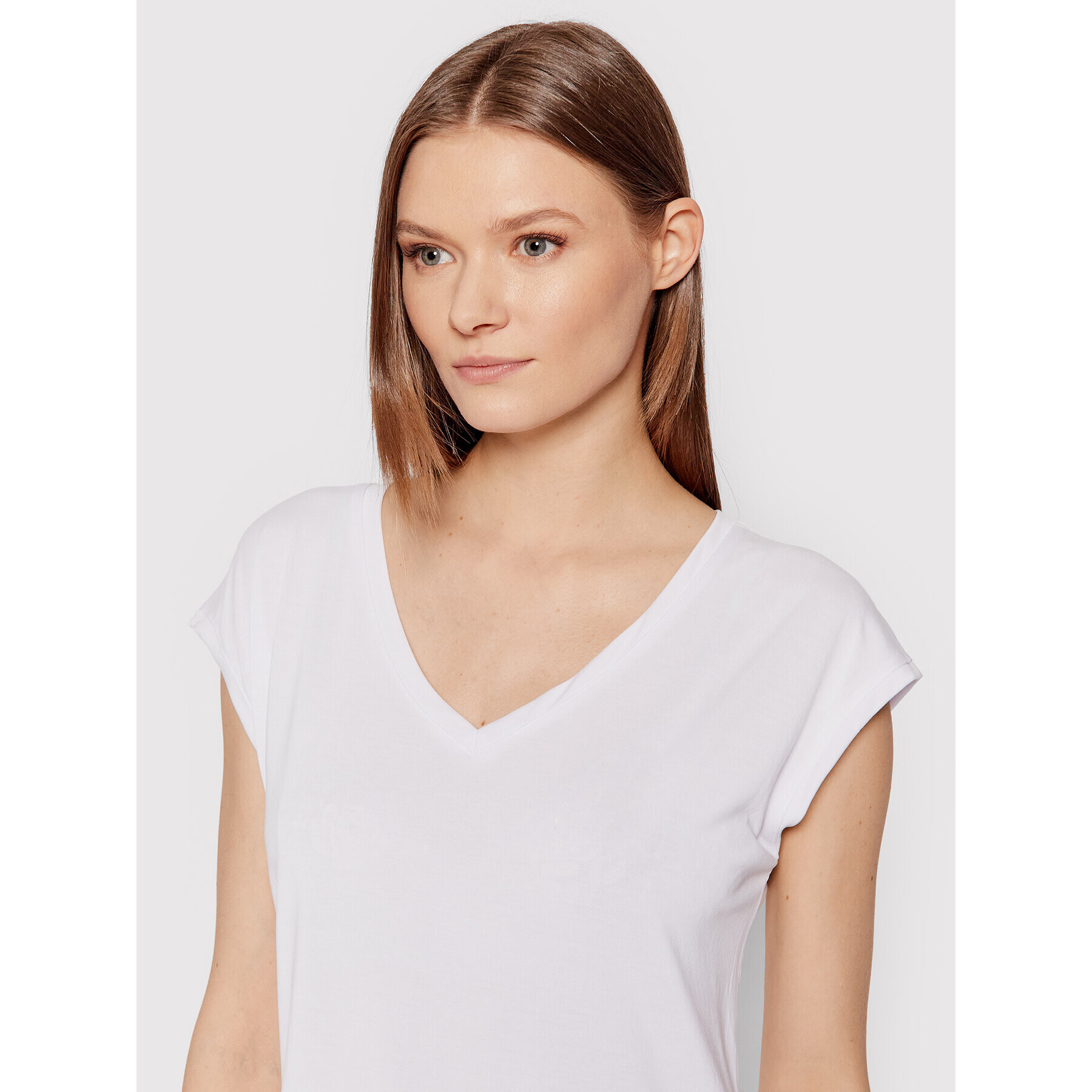 Vero Moda Тишърт Filli 10247666 Бял Regular Fit - Pepit.bg