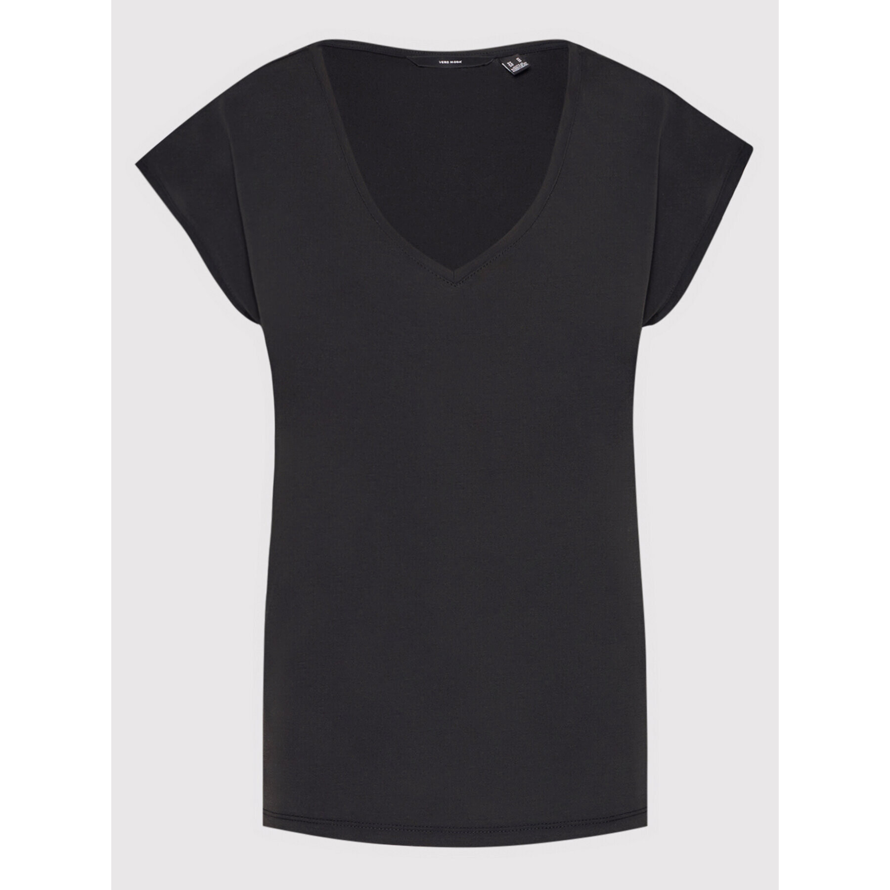 Vero Moda Тишърт Filli 10247666 Черен Regular Fit - Pepit.bg