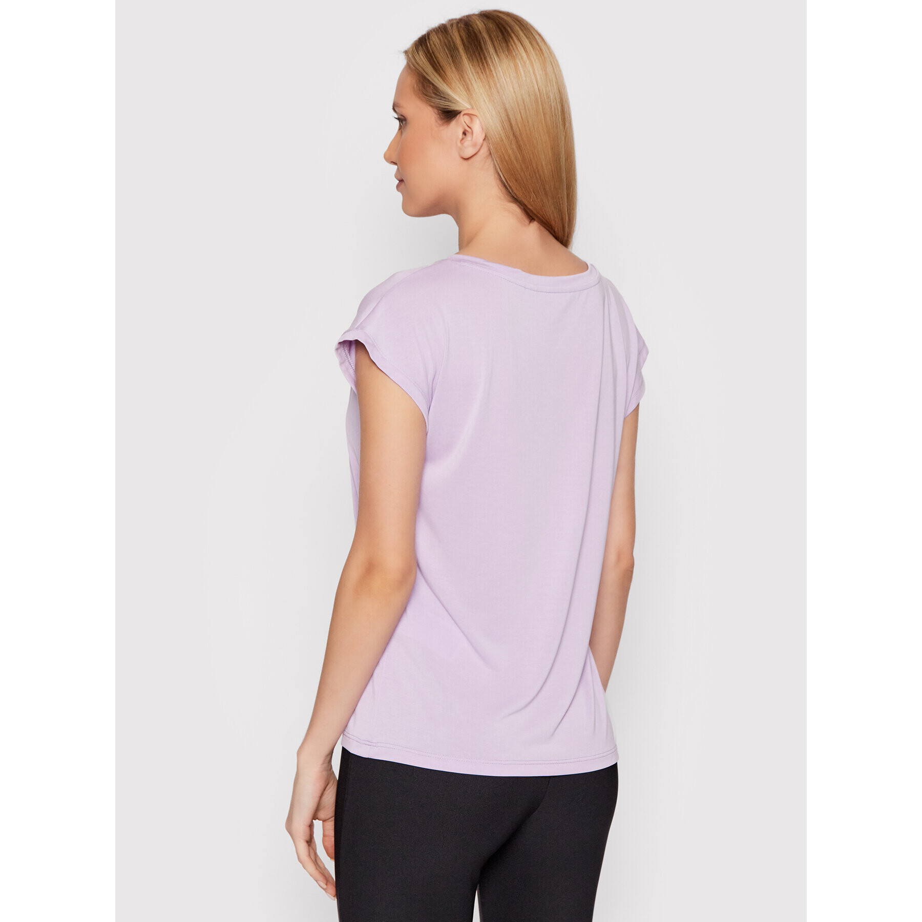 Vero Moda Тишърт Filli 10247666 Виолетов Regular Fit - Pepit.bg