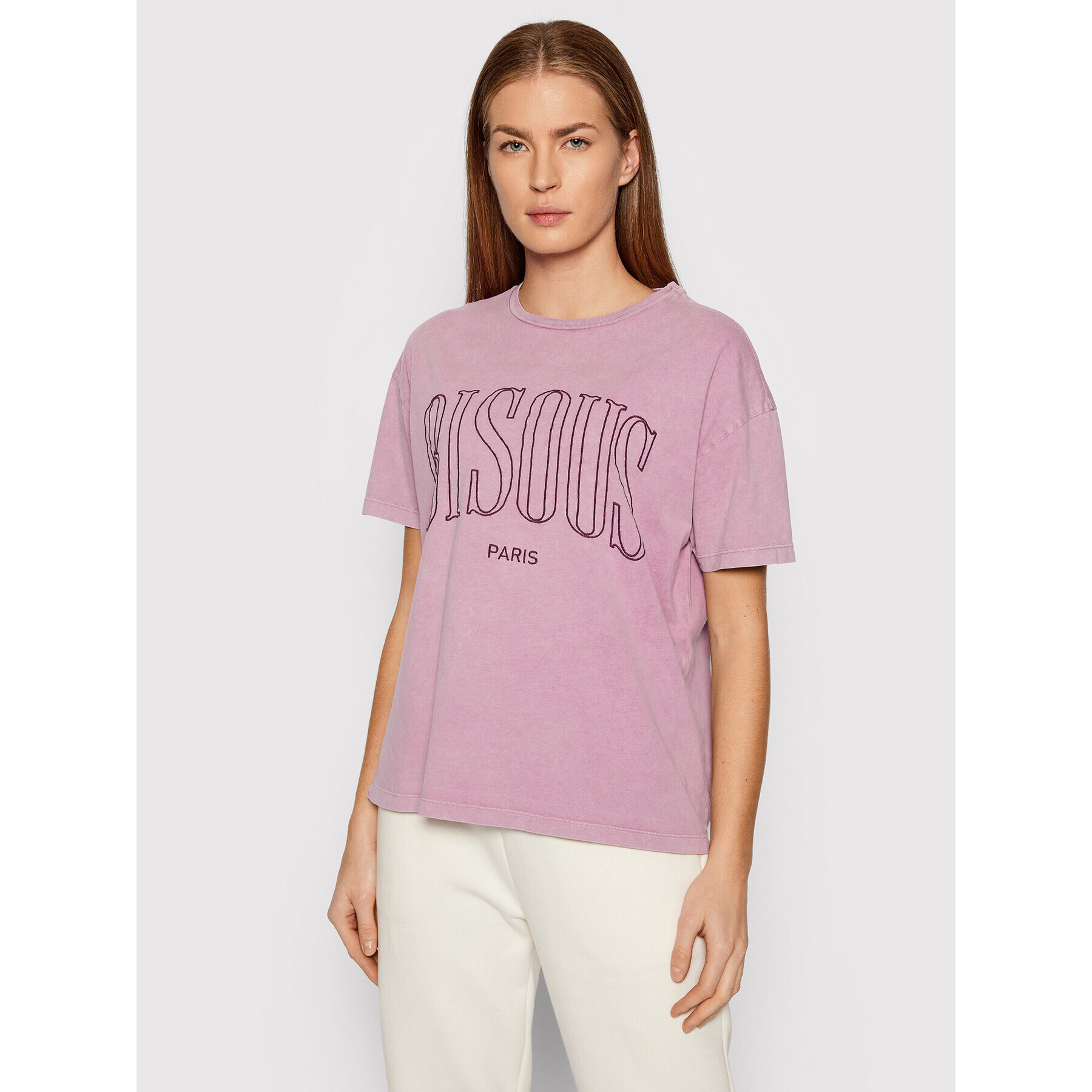 Vero Moda Тишърт Forever 10264948 Виолетов Relaxed Fit - Pepit.bg