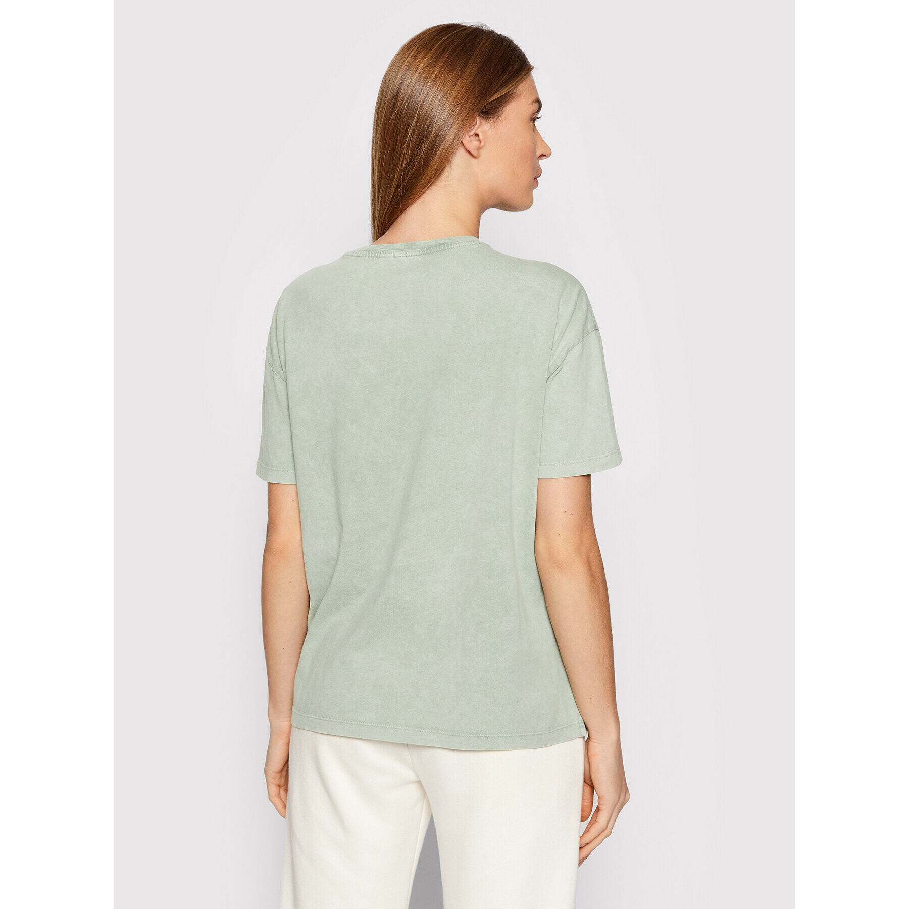 Vero Moda Тишърт Forever 10264948 Зелен Regular Fit - Pepit.bg