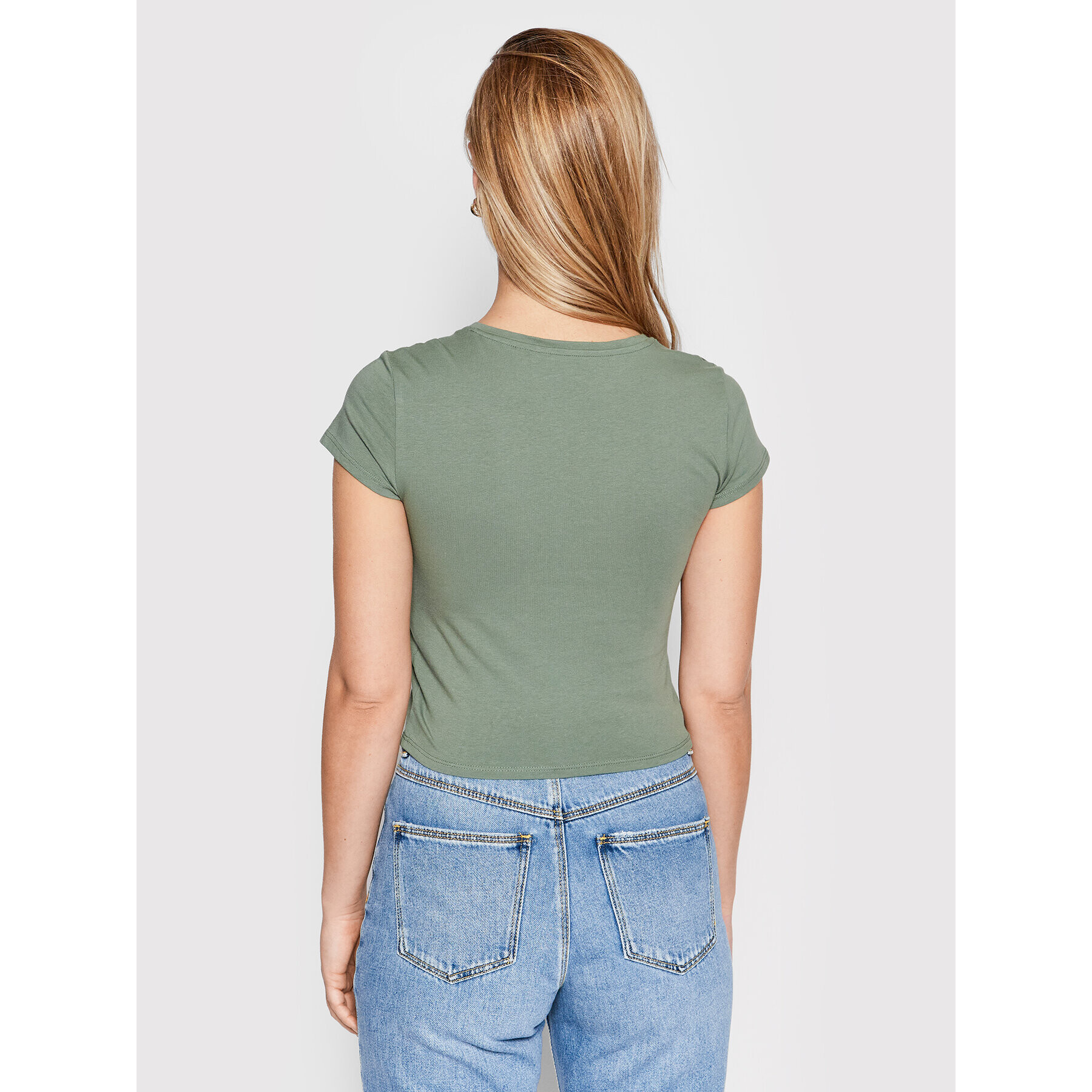 Vero Moda Тишърт Maxi 10260310 Зелен Regular Fit - Pepit.bg