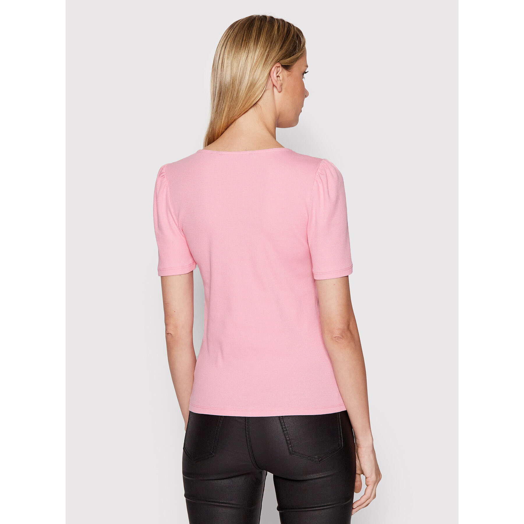 Vero Moda Тишърт Natasha 10264993 Розов Regular Fit - Pepit.bg