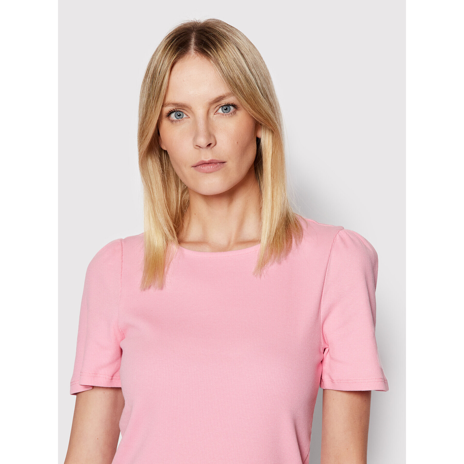 Vero Moda Тишърт Natasha 10264993 Розов Regular Fit - Pepit.bg