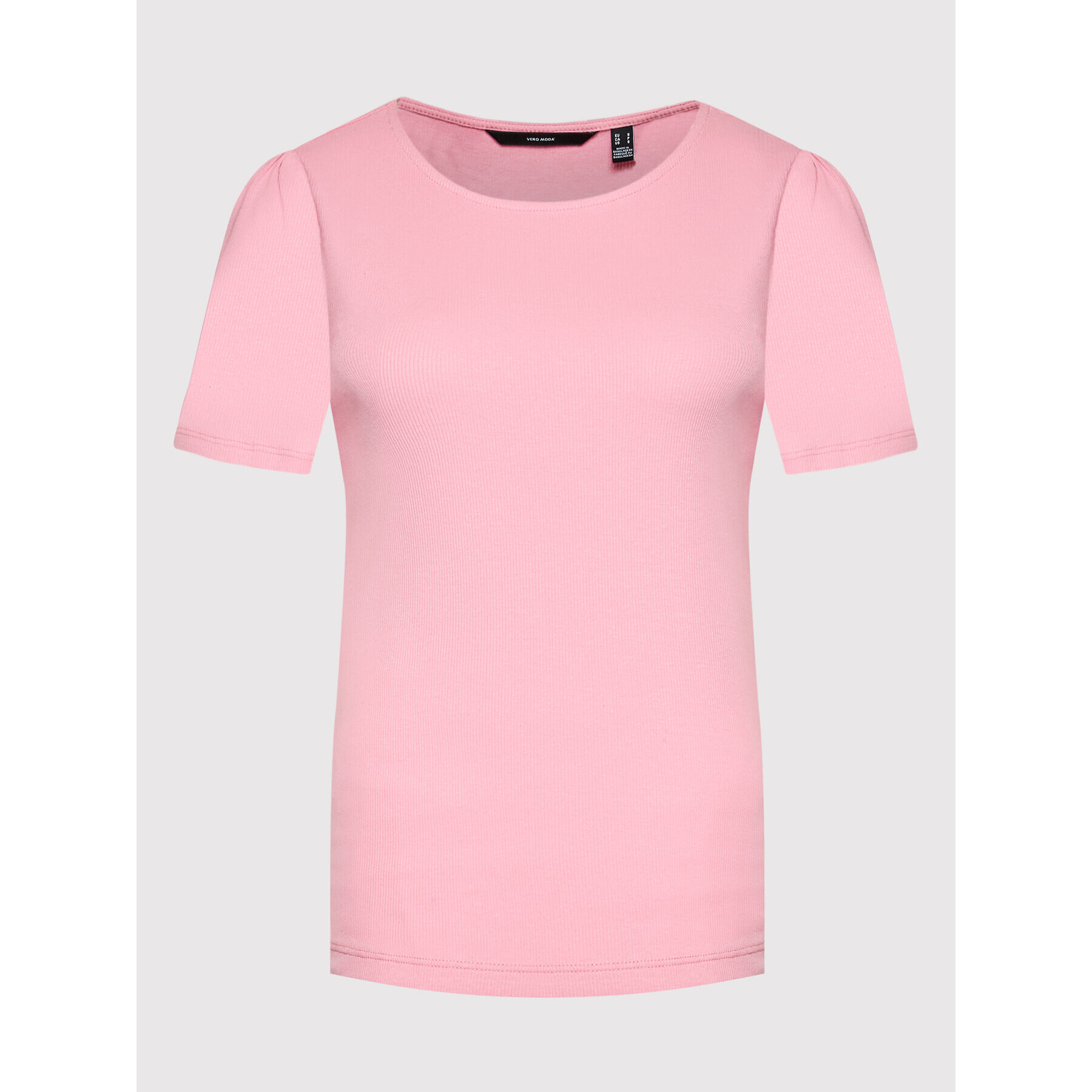 Vero Moda Тишърт Natasha 10264993 Розов Regular Fit - Pepit.bg