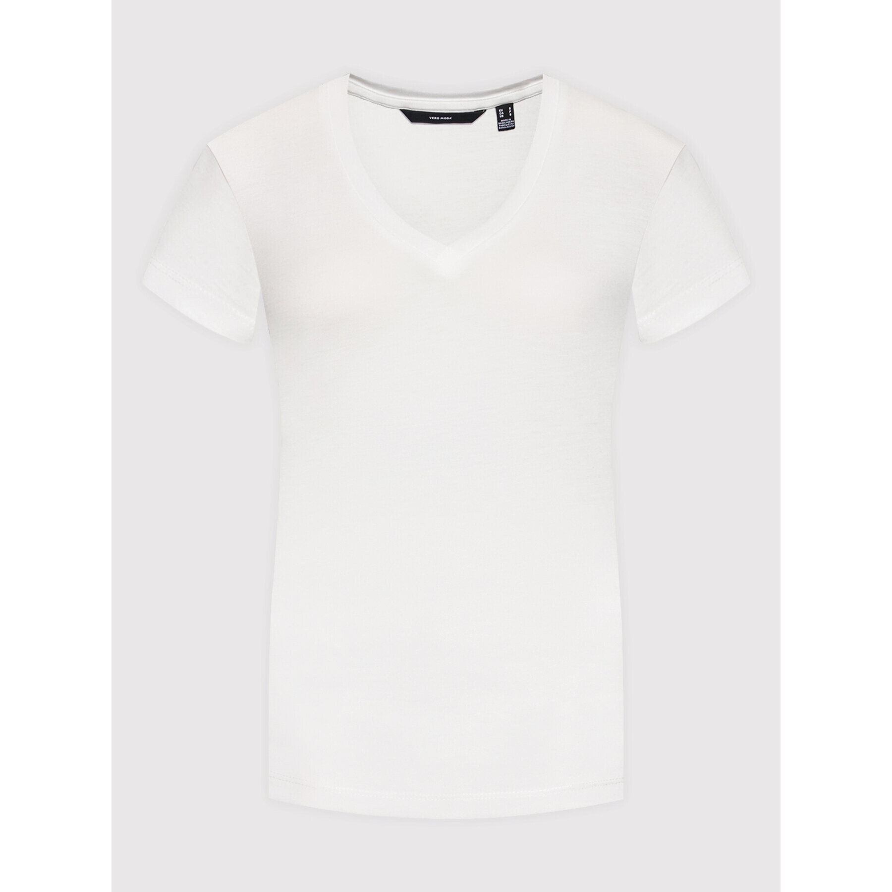 Vero Moda Тишърт Spicy 10260455 Бял Relaxed Fit - Pepit.bg