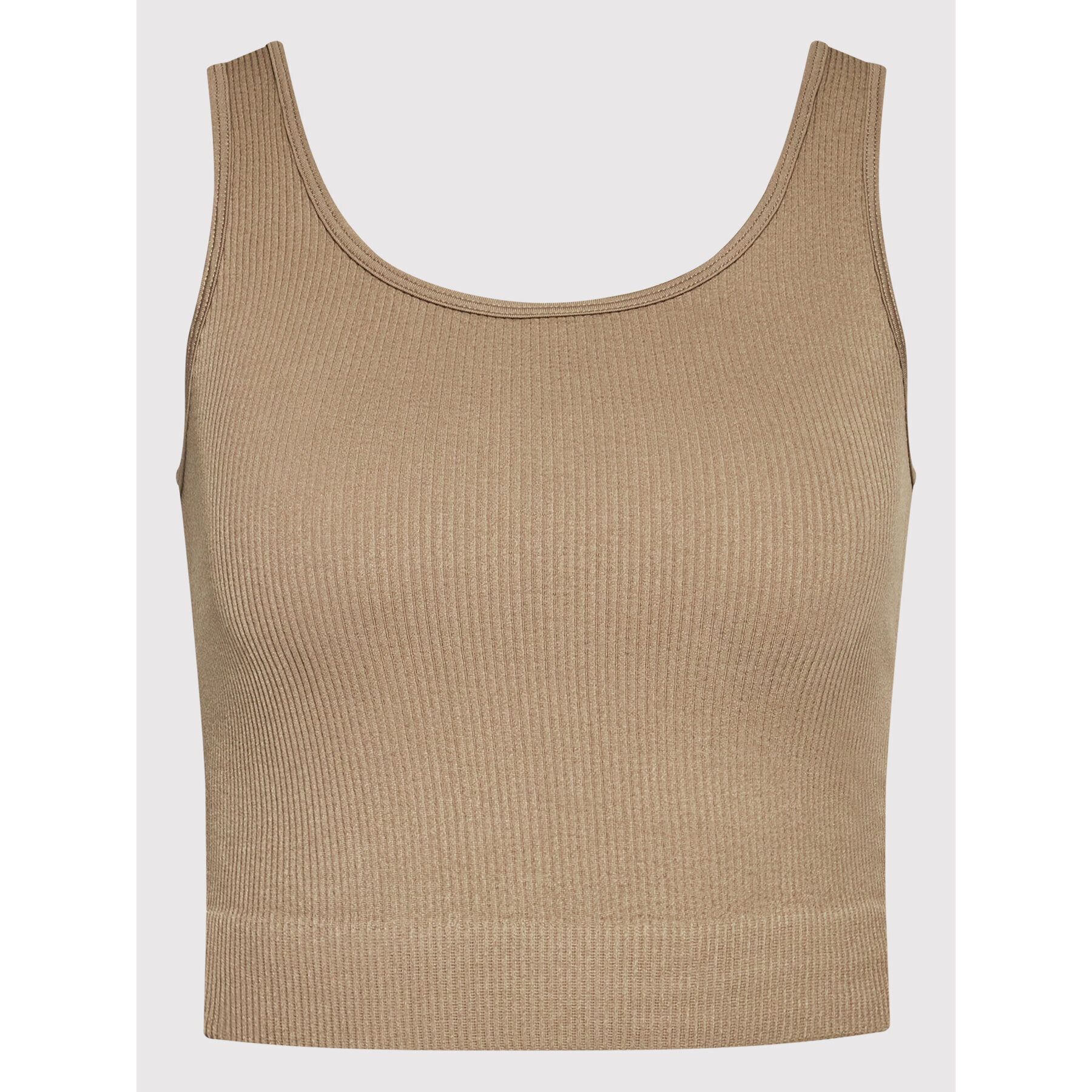 Vero Moda топ Eve 10252057 Кафяв Slim Fit - Pepit.bg