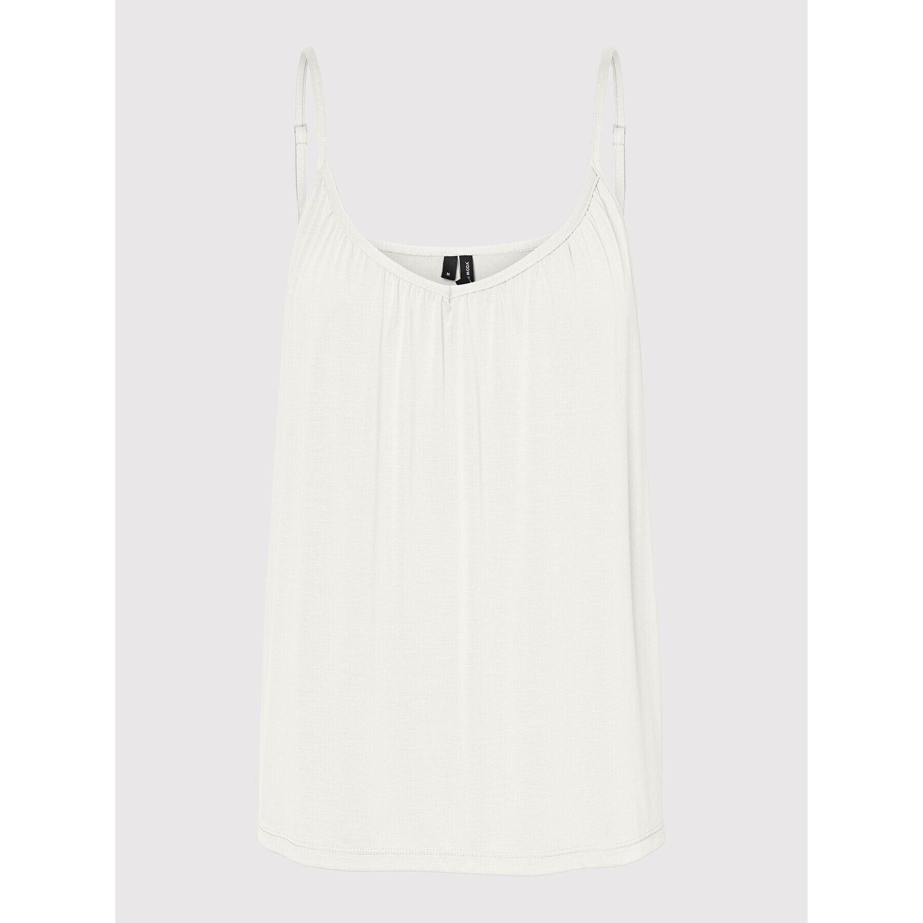 Vero Moda топ Filli 10199054 Бял Regular Fit - Pepit.bg