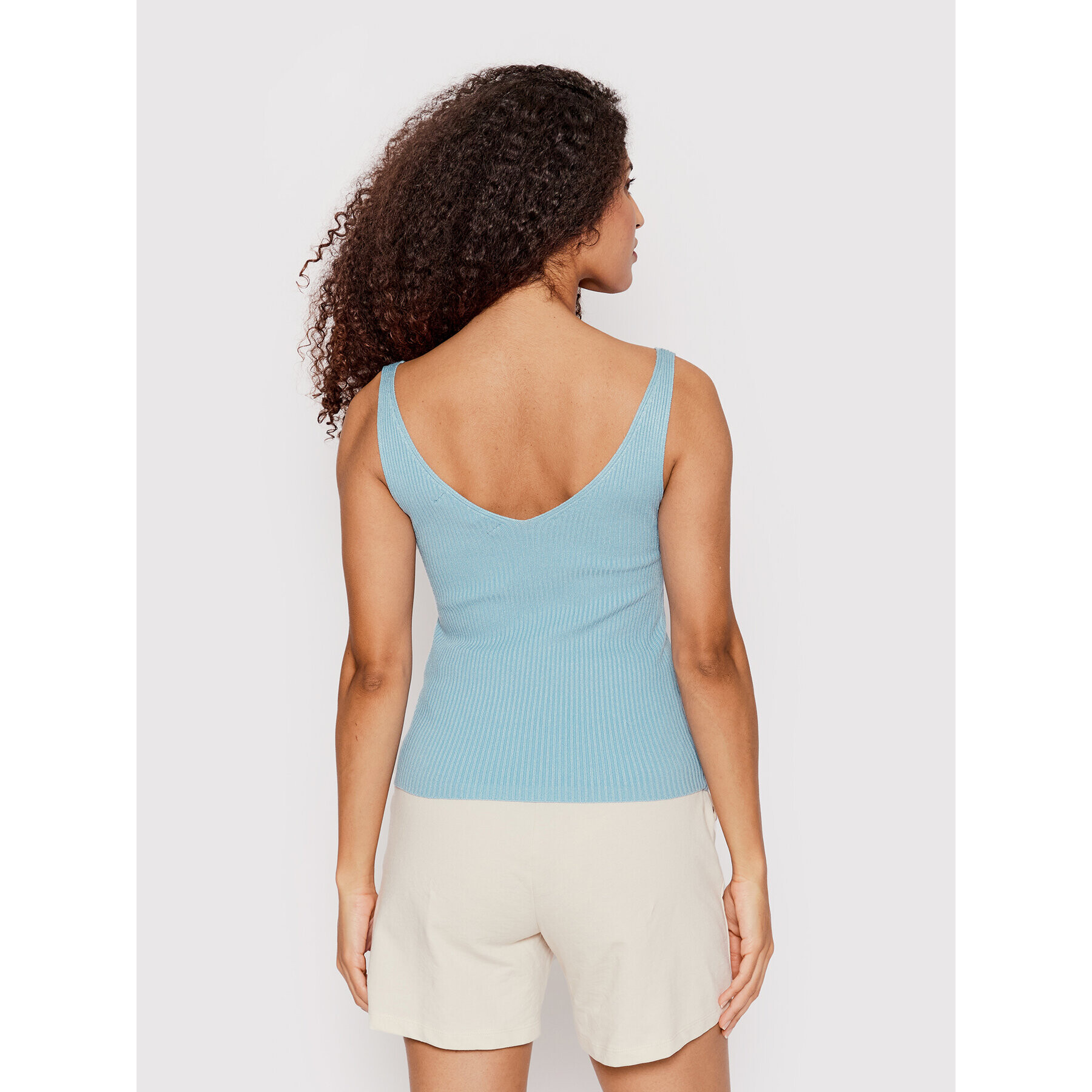 Vero Moda топ Glory 10264760 Син Slim Fit - Pepit.bg