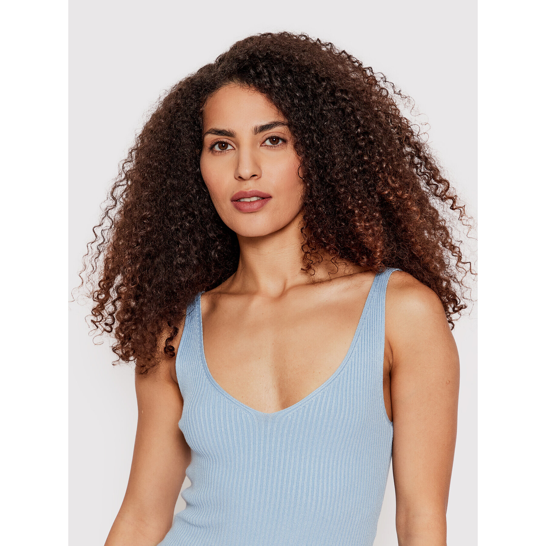Vero Moda топ Glory 10264760 Син Slim Fit - Pepit.bg