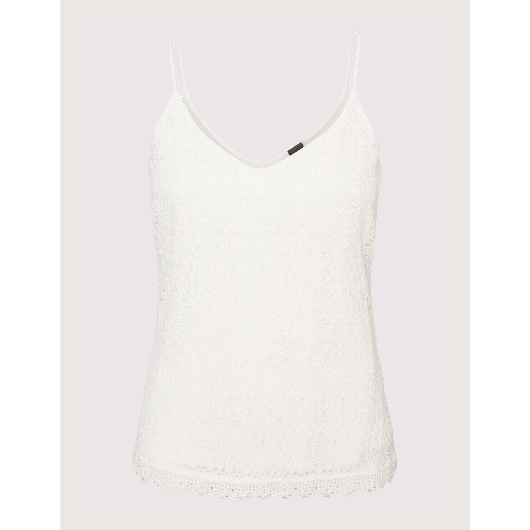 Vero Moda топ Honey 10190150 Бял Regular Fit - Pepit.bg