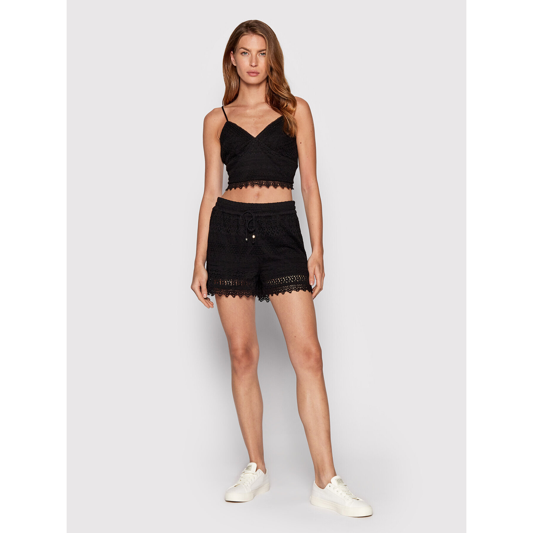Vero Moda топ Honey 10272481 Черен Regular Fit - Pepit.bg