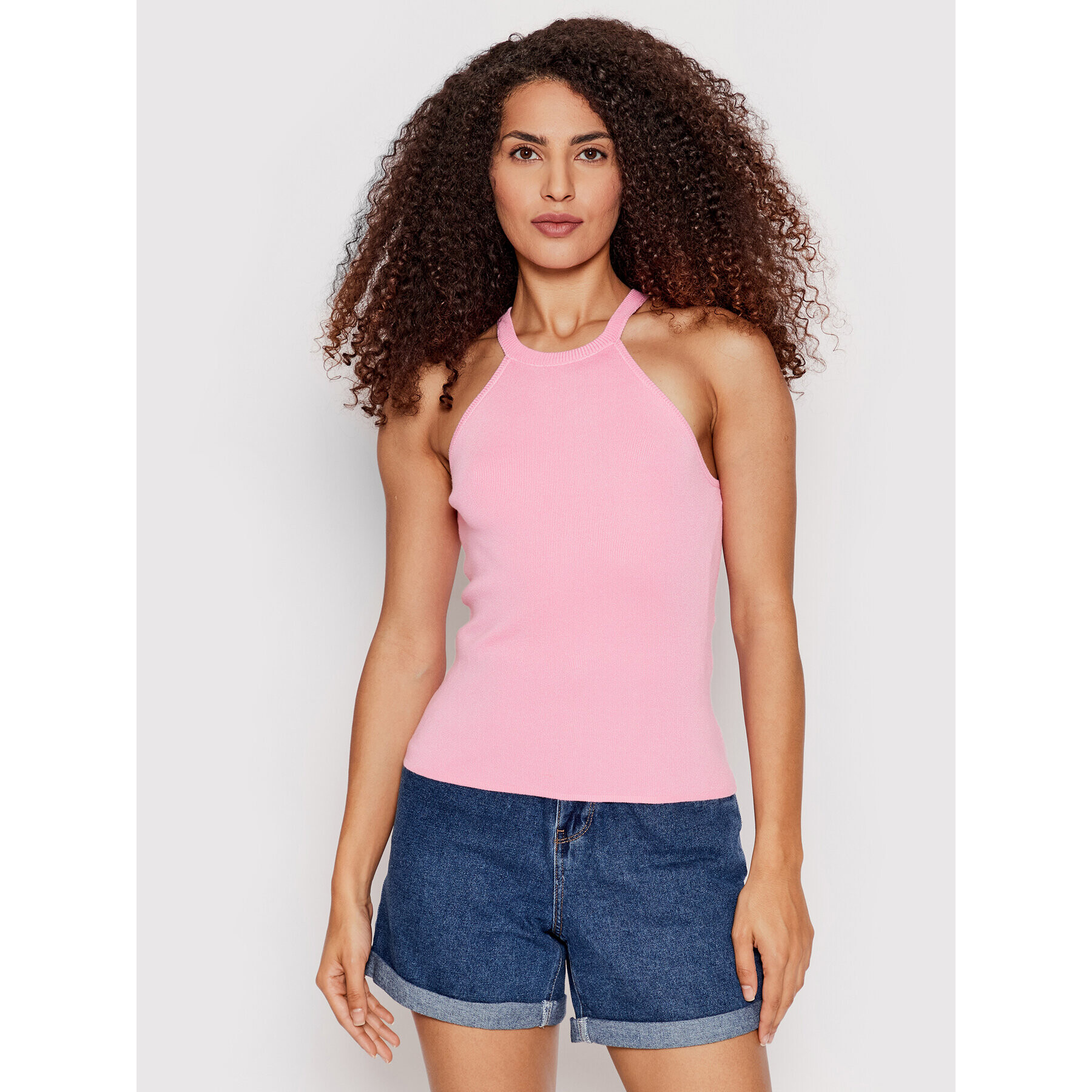 Vero Moda топ Sofi 10263014 Розов Slim Fit - Pepit.bg