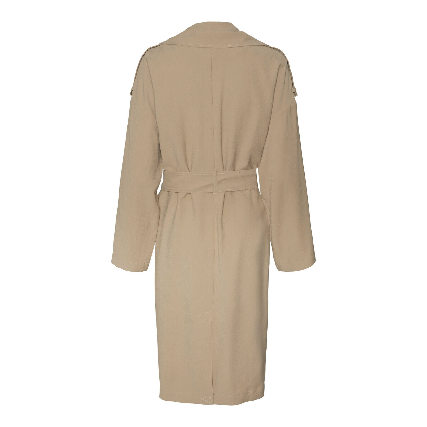 Vero Moda Тренч Bella 10252979 Бежов Relaxed Fit - Pepit.bg
