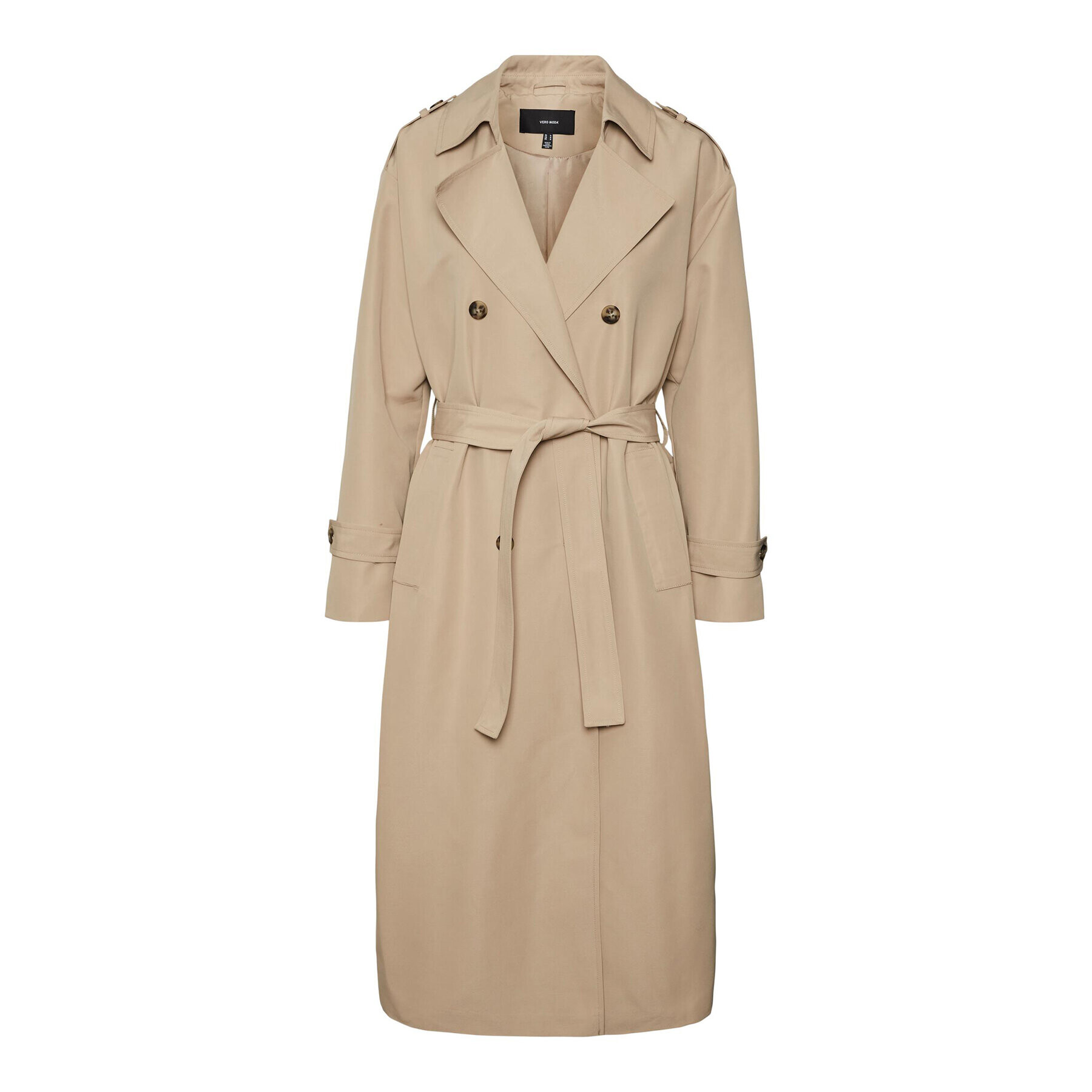 Vero Moda Тренч Chloe 10278917 Бежов Regular Fit - Pepit.bg